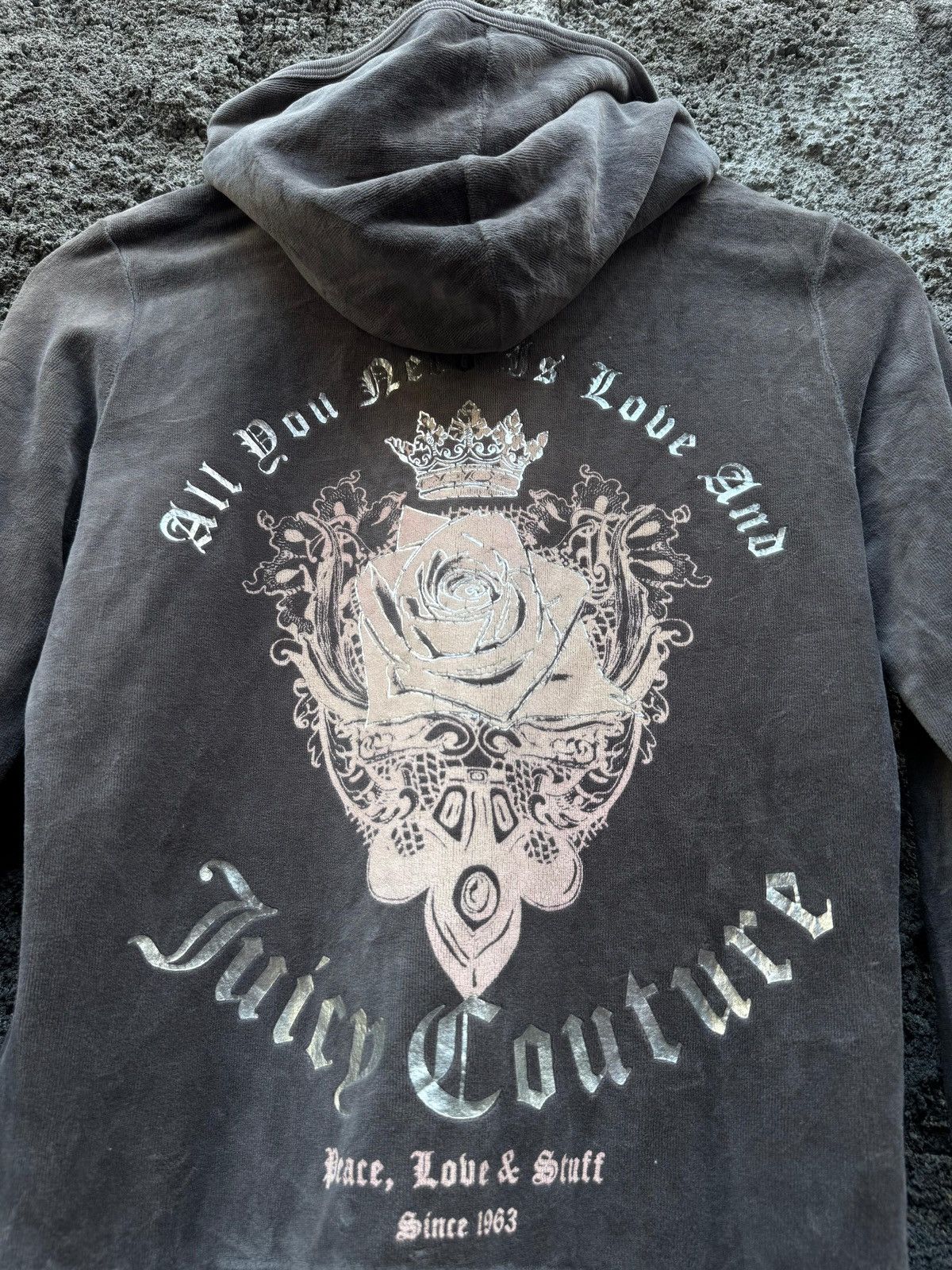 If Six Was Nine 2000s Juicy Couture - ifsixwasnine zip hoodie Size S / US 4 / IT 40 - 4 Thumbnail