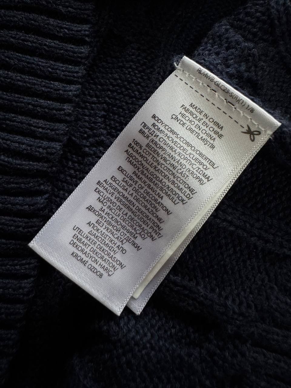 Polo Ralph Lauren Polo Ralph Lauren Cable Knit Sweater Navy–Classic Pony Logo Size US M / EU 48-50 / 2 - 10 Thumbnail