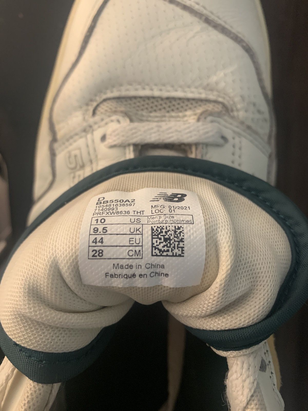 Aime Leon Dore × New Balance New Balance Aimé Leon Dore 550 Natural Green Size US 10 / EU 43 - 6 Thumbnail
