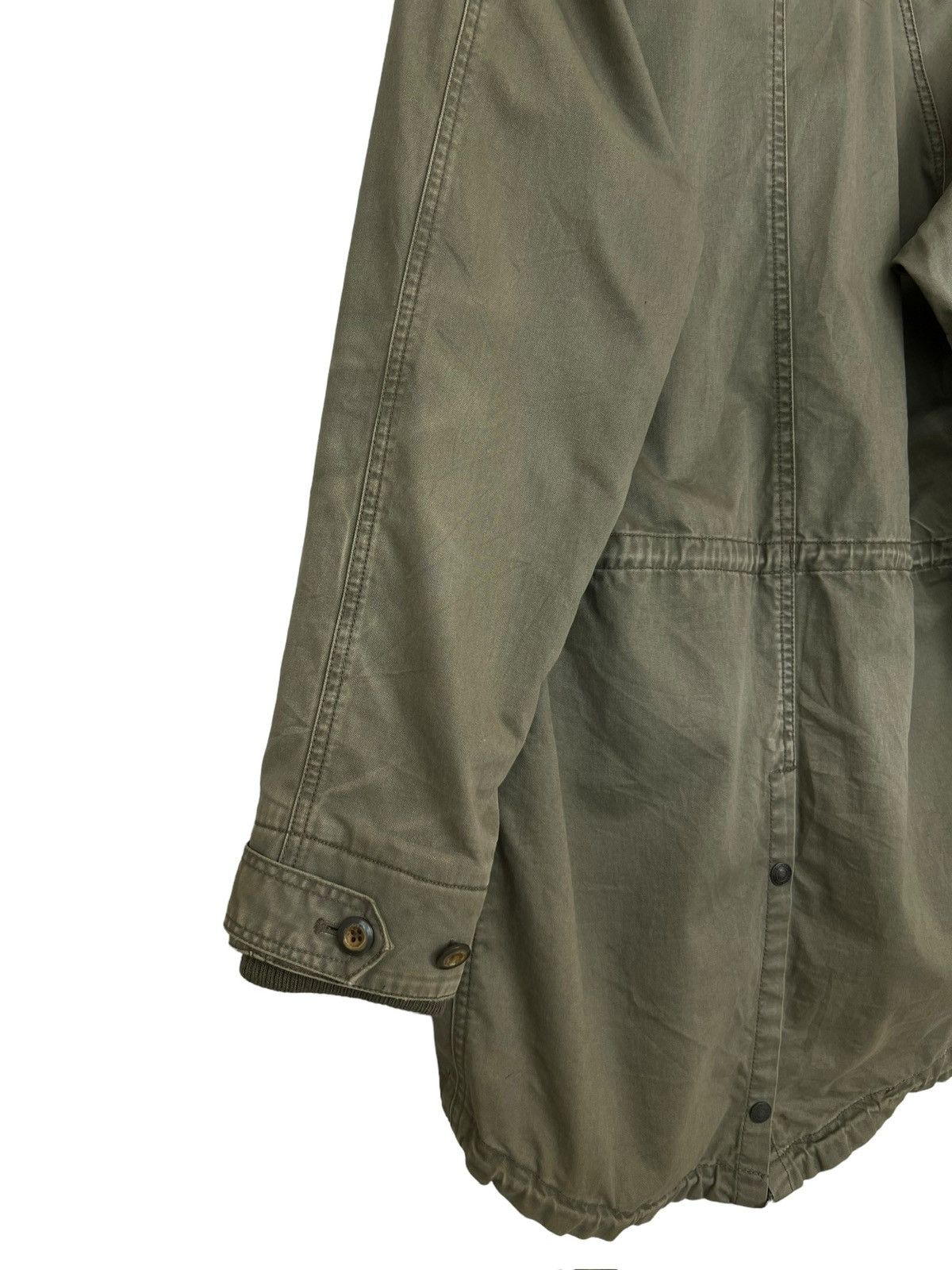 Japanese Brand No Name Japanese Multipocket Green Fur Parkas Size US M / EU 48-50 / 2 - 9 Thumbnail