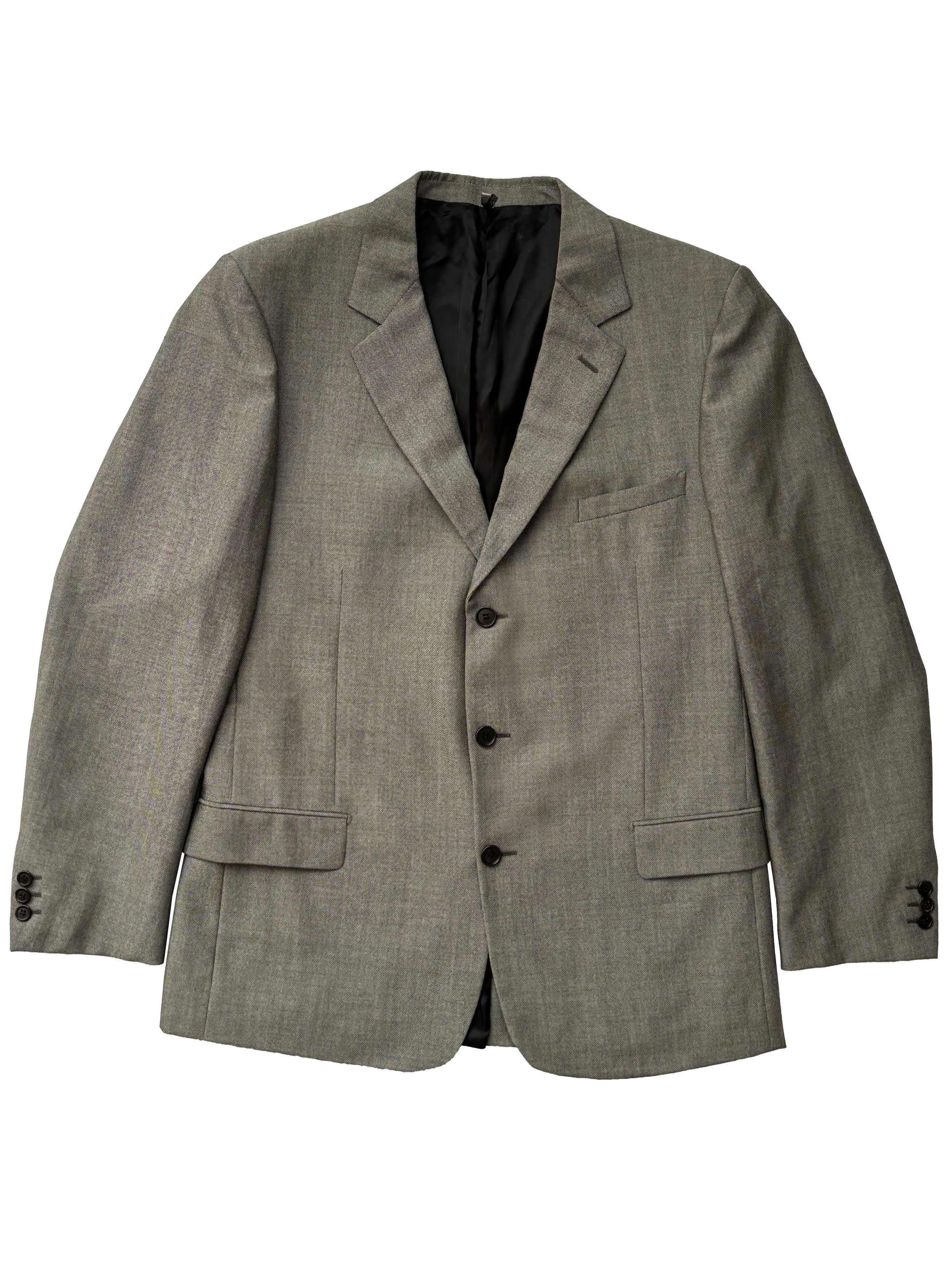 Dior ⚡️QUICK SALE⚡️2007 Dior by Hedi Slimane Gray Blazer Jacket Size US XL / EU 56 / 4 - 1 Thumbnail