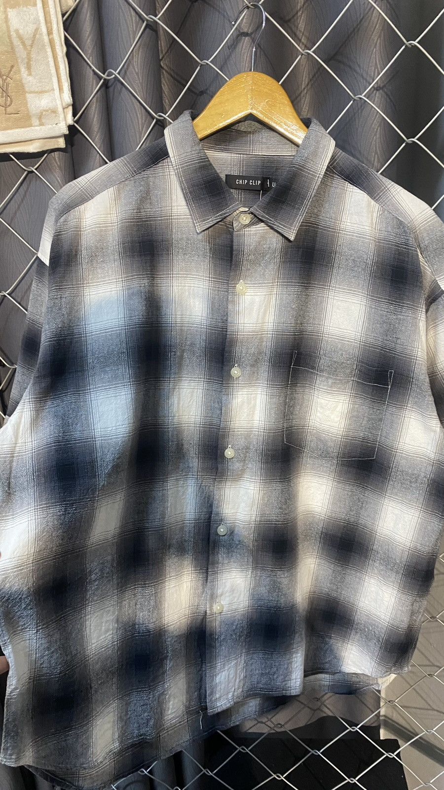 Japanese Brand ‼️NEED GONE‼️CHIP CLIP CHOLO HIPHOP THUG FLANNEL Size US L / EU 52-54 / 3 - 3 Thumbnail