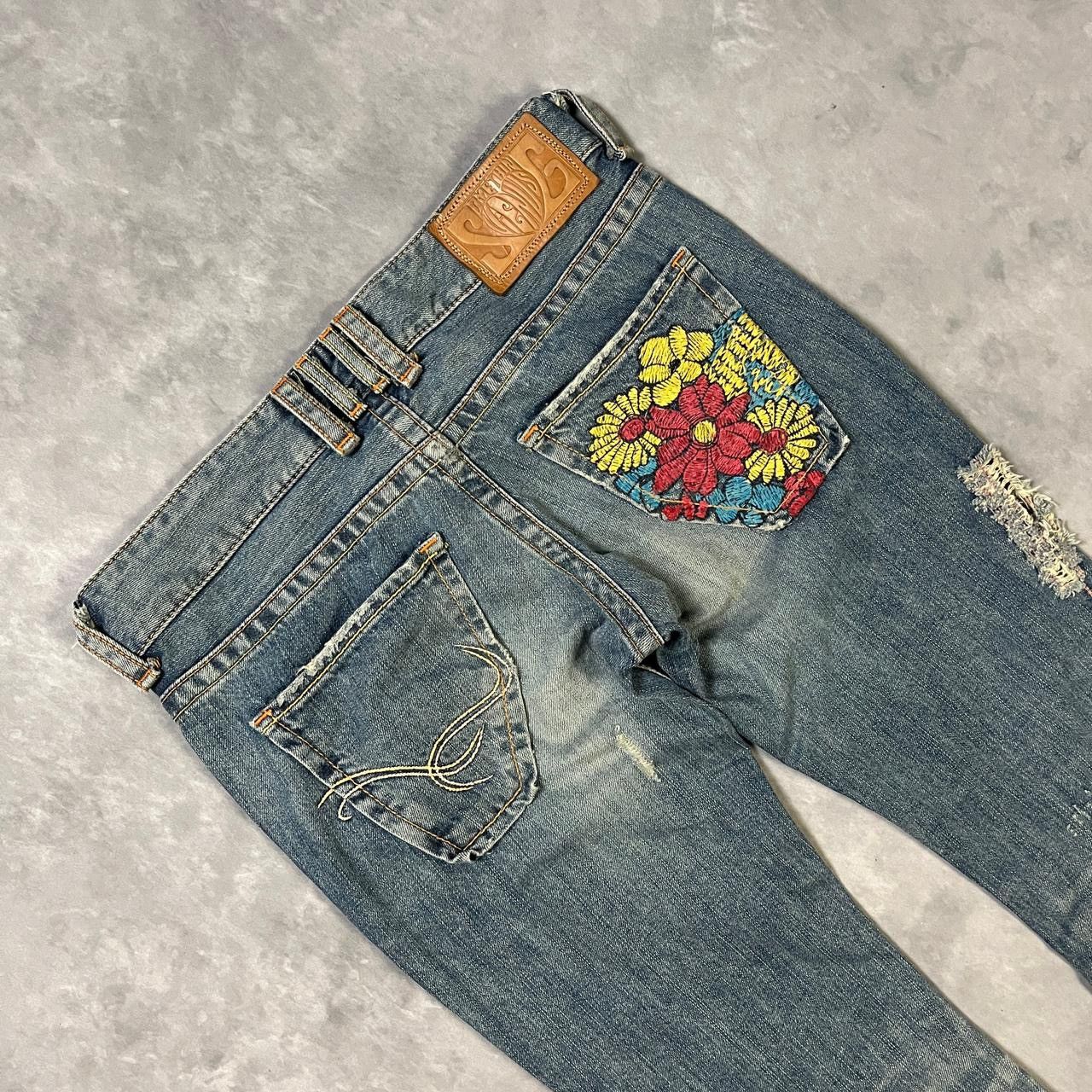 Number (N)ine 2000s Archival Cdg Margiela Acne Jeans Flare y2k Lgb Ifsix Size US 29 - 4 Thumbnail