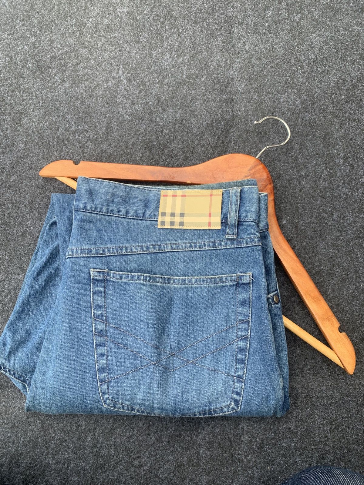 Antik Denim BAGGY BURBERRY JEANS. Size US 35 - 11 Thumbnail