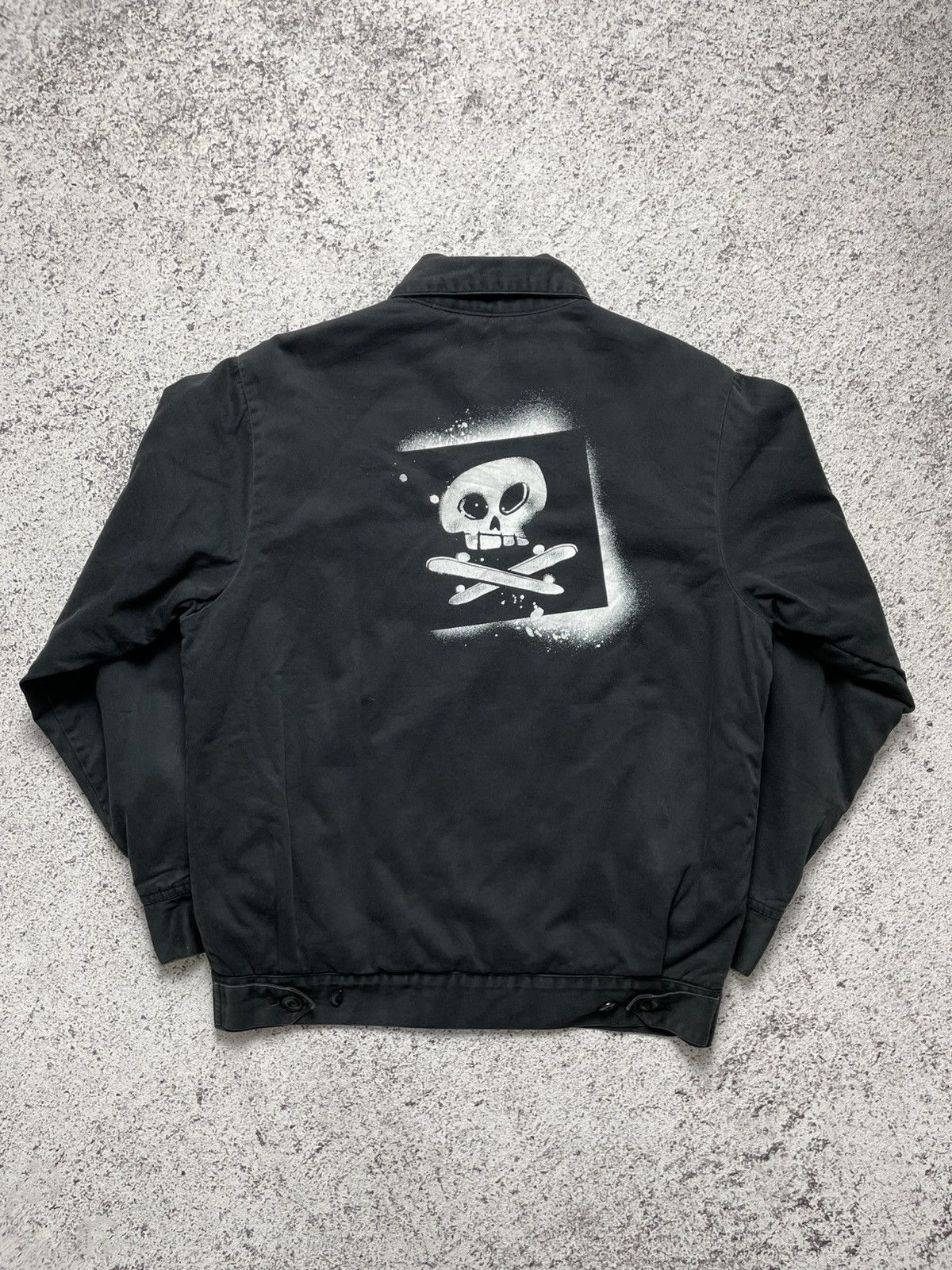 Other 2000s No Boundaries - Skull Punk Studded Work Jacket USA Size US S / EU 44-46 / 1 - 3 Thumbnail