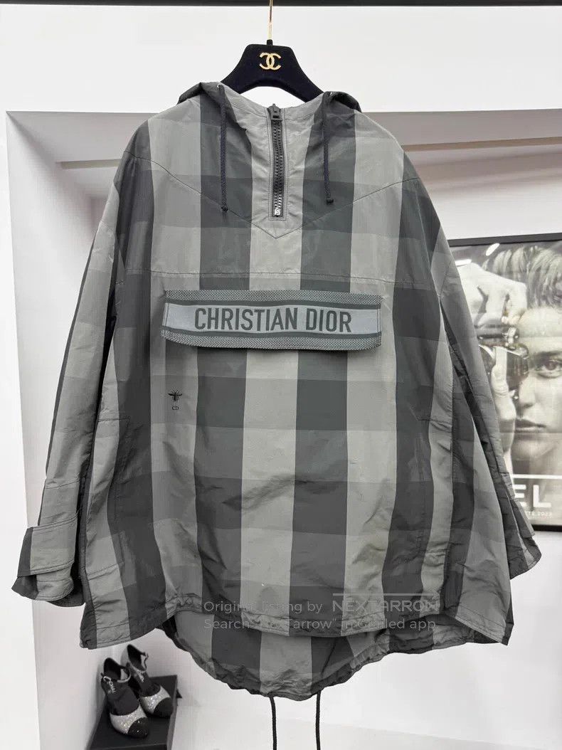 Dior Dior Plaid windbreaker jacket Size S / US 4 / IT 40 - 1 Thumbnail