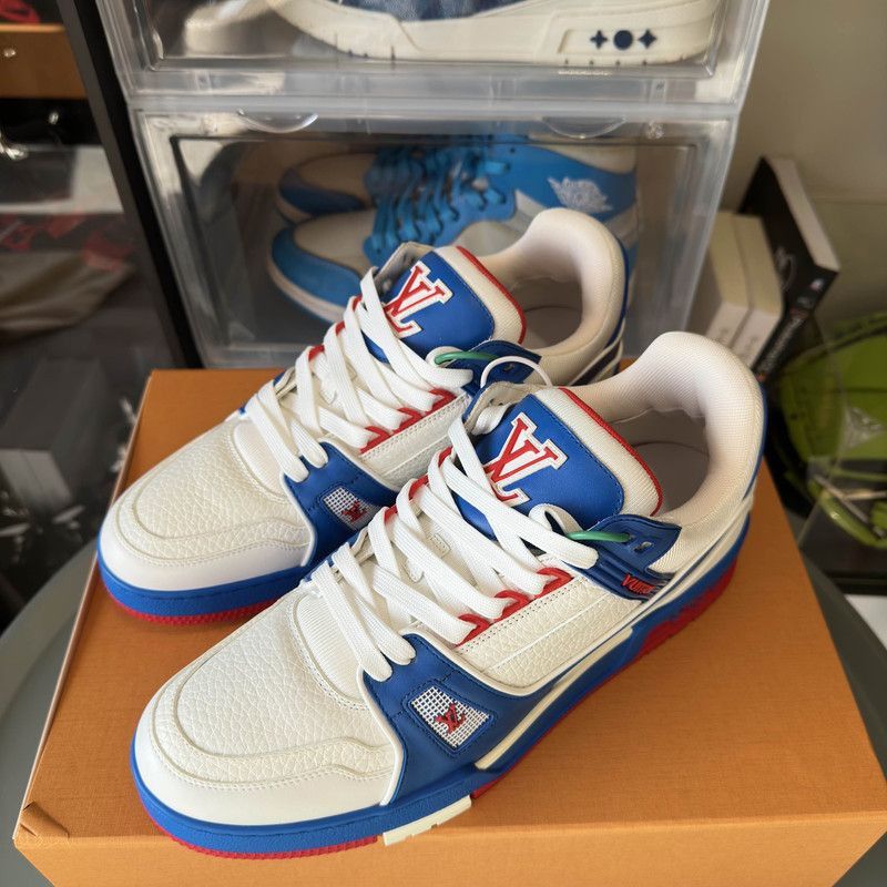 Louis Vuitton Louis Vuitton Trainer Color Block Casual Sneakers -2508 Size US 9 / EU 42 - 6 Thumbnail