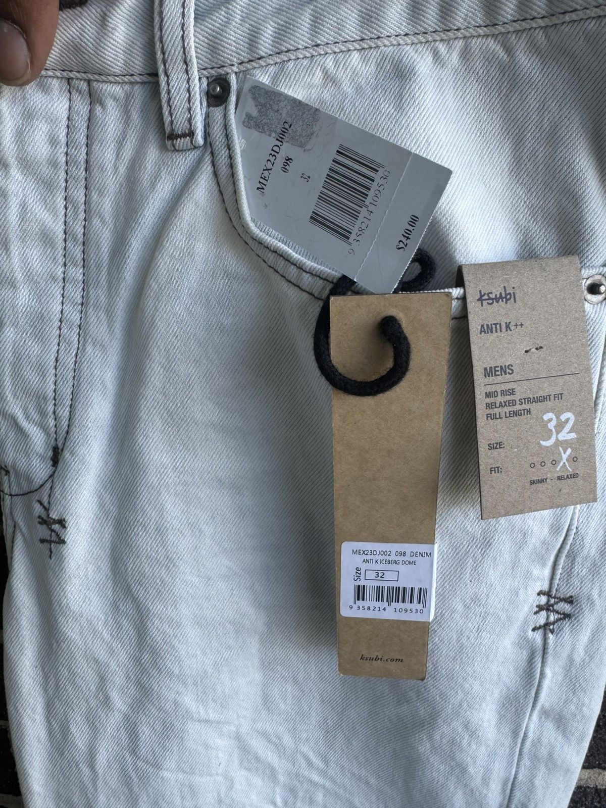 Ksubi BRAND NEW Ksubi Denim sz32 Size US 32 / EU 48 - 9 Thumbnail