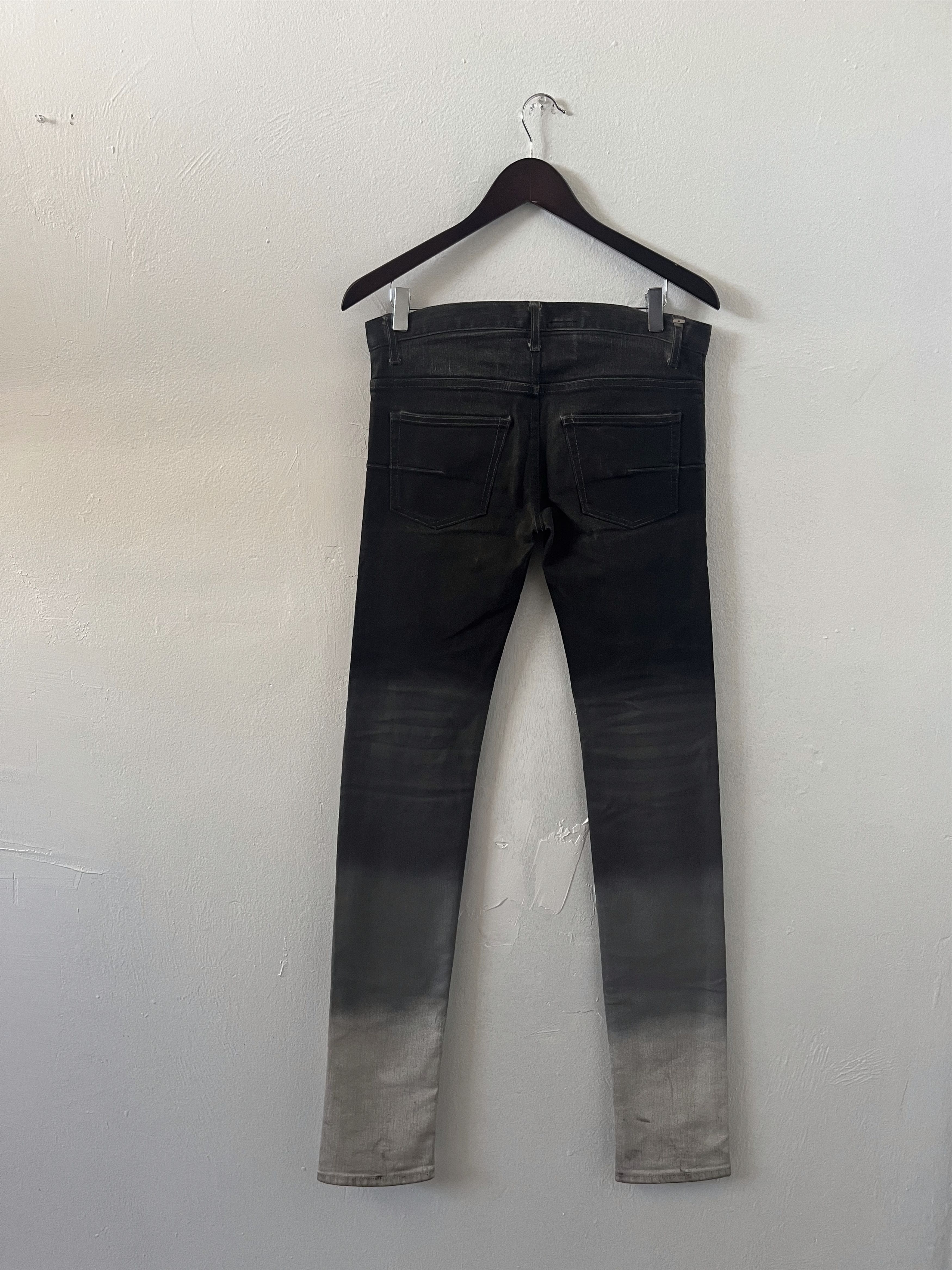 Dior Dior Homme AW09 Graident Dip-Dye Denim Size US 27 - 2 Thumbnail