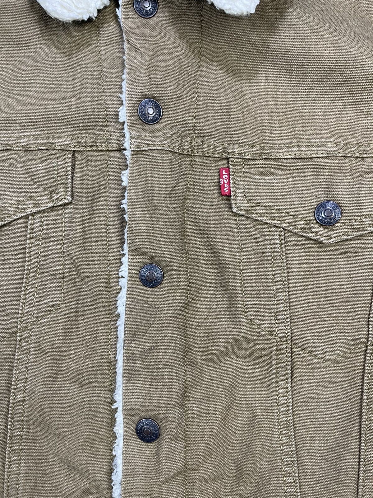 Levi's Levis Type III Sherpa Trucker Jacket Size US S / EU 44-46 / 1 - 11 Thumbnail