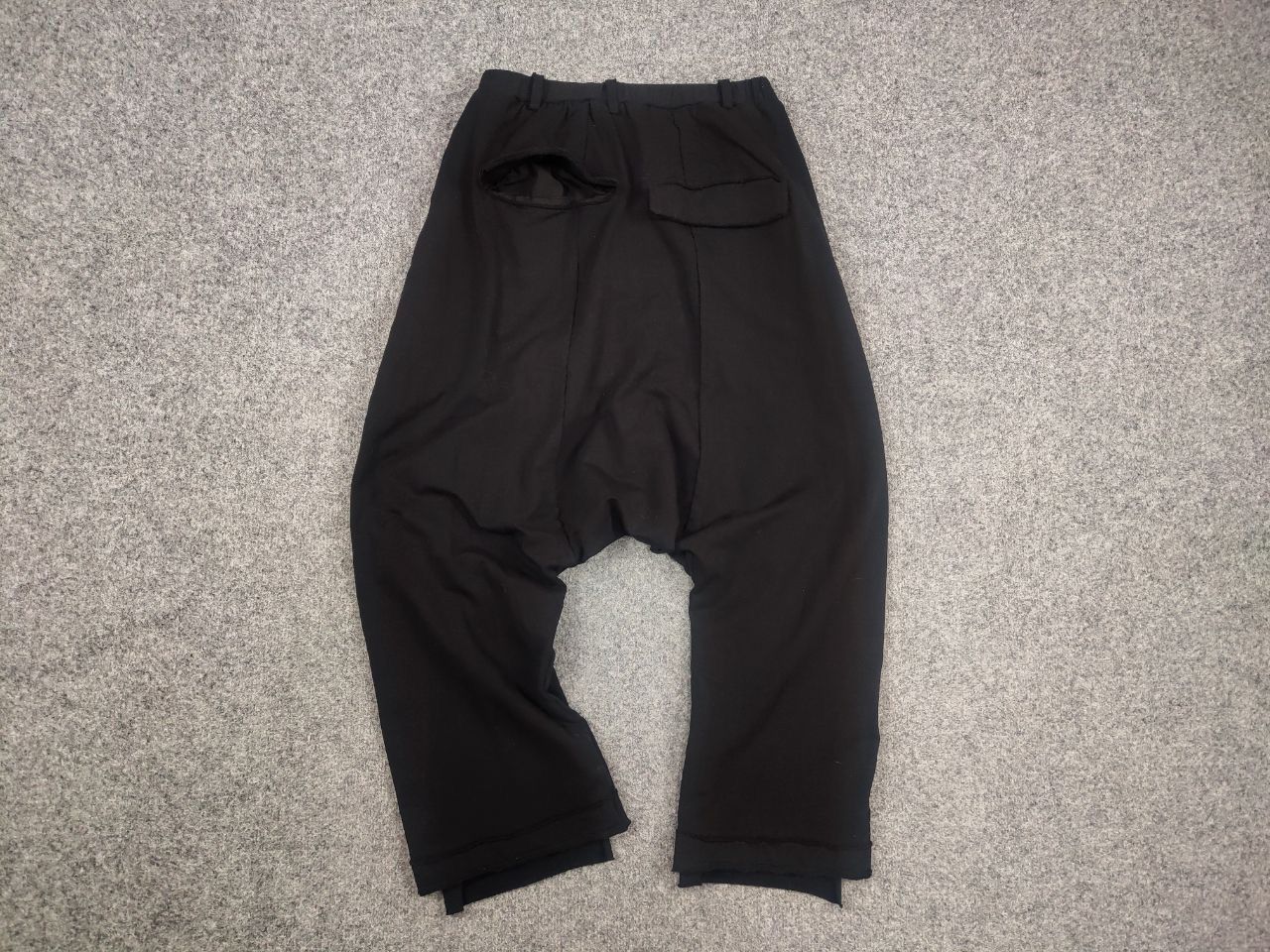 Other Barbara Speer Design Avant Garde Harem Black double Pants Size 32" / US 10 / IT 46 - 13 Thumbnail
