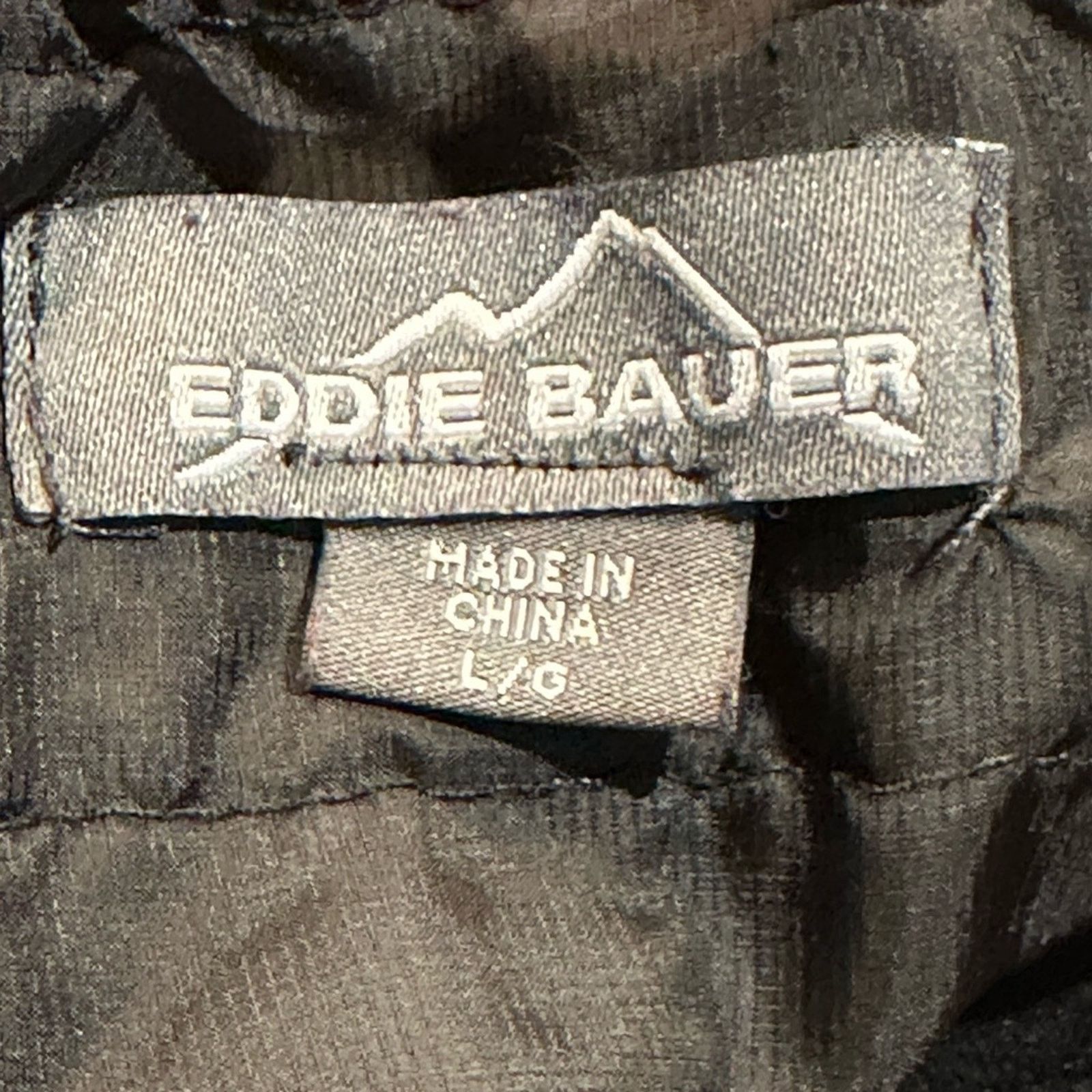 Eddie Bauer Eddie Bauer Black with Red Quarter Zip Up Pullover Large Size US L / EU 52-54 / 3 - 3 Thumbnail