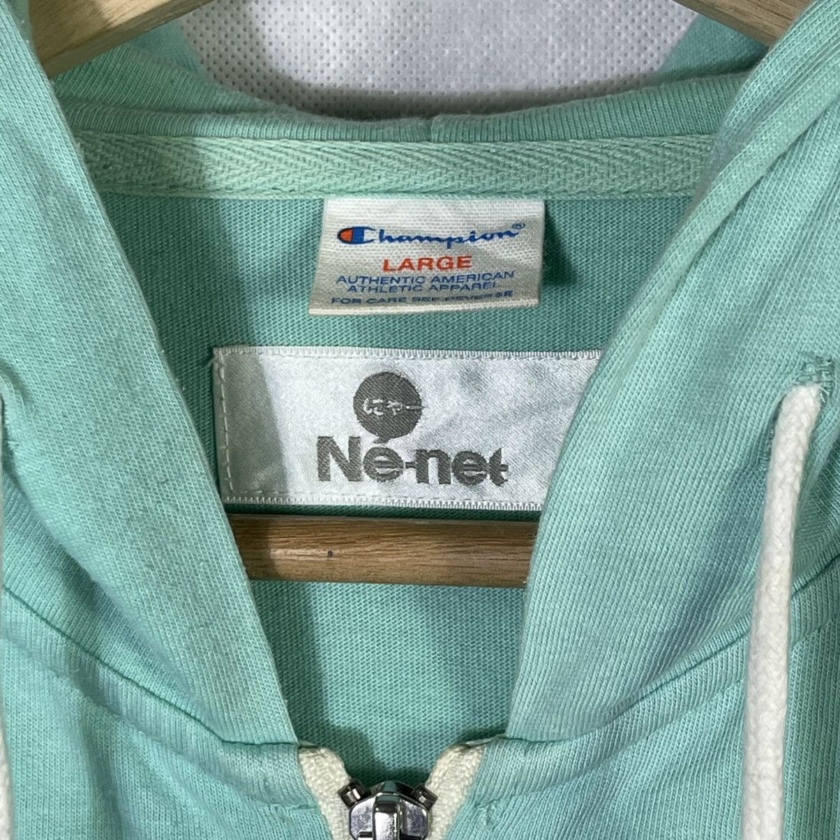 Issey Miyake Champion x Ne-net Issey Miyake Zipper Hoodie Size L / US 10 / IT 46 - 4 Thumbnail