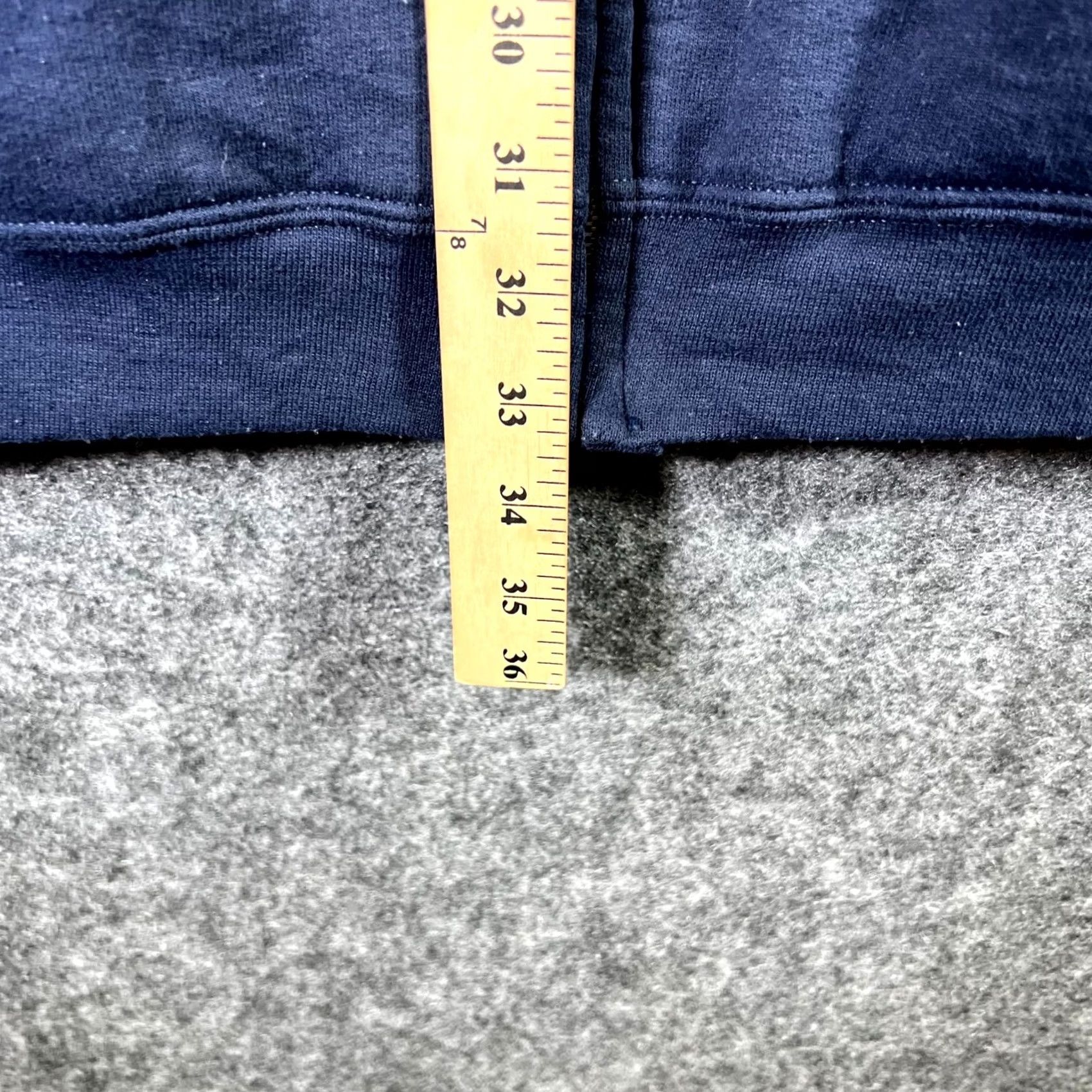 Gildan Gildan Hoodie Men's M Blue Zip-Up Fleece-Lined Running Hooded Long Sleeve Size US M / EU 48-50 / 2 - 5 Thumbnail