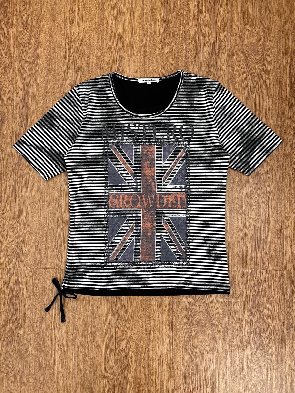 If Six Was Nine × Le Grande Bleu (L.G.B.) × semanticdesign Semantic design mistero crowdee tee Size US L / EU 52-54 / 3 - 1 Thumbnail