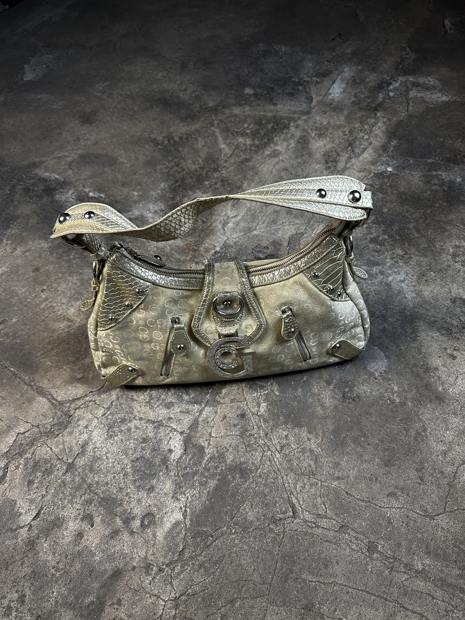 Vintage Y2k Guess Style Gussaci Alternative Bag 2000s