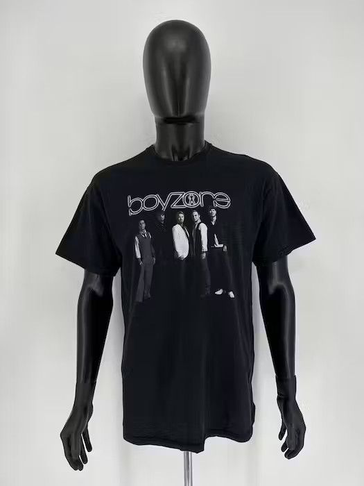Band Tees × Vintage Vintage Y2K Boyzone T-Shirt Live By Request Tour Tee Size US L / EU 52-54 / 3 - 3 Thumbnail