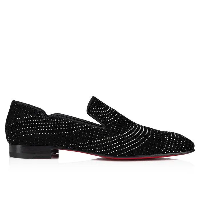Christian Louboutin o1s1wg111224 Dandy Chick Orlato Flat in Black Size US 10.5 / EU 43-44 - 2 Thumbnail