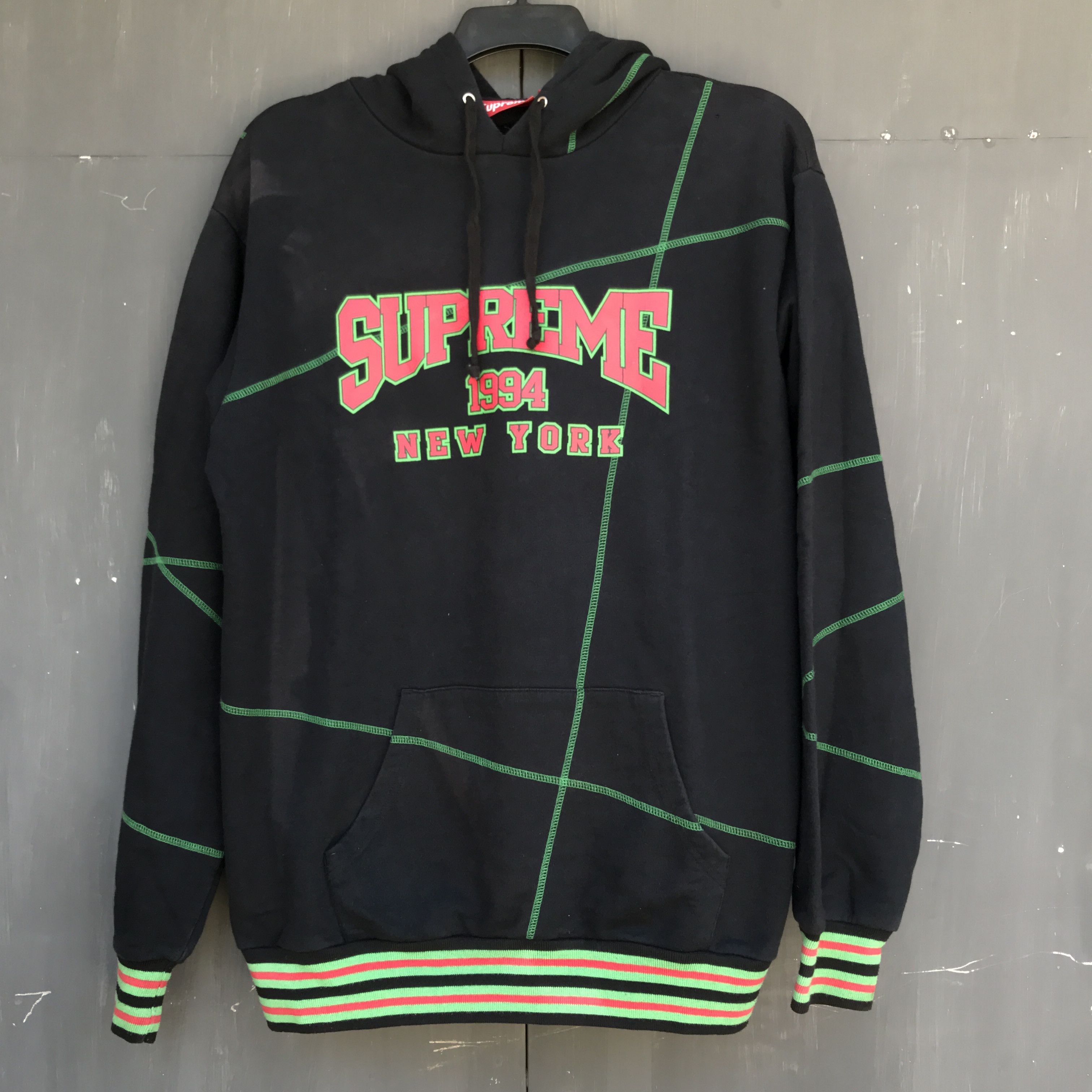 Supreme Supreme College Hoodie 2007 Black Size US XL / EU 56 / 4 - 1 Thumbnail