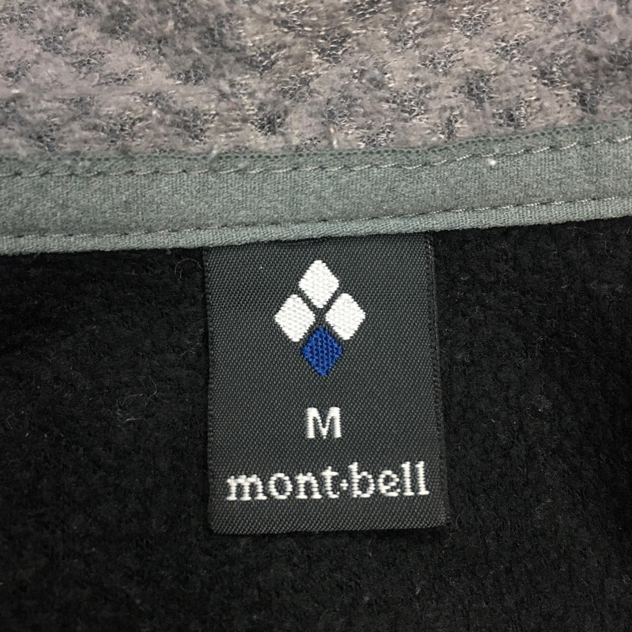 Montbell Vtg MONT-BELL CLIMAPLUS Zip Up Fleece Jacket Spell Out Size M / US 6-8 / IT 42-44 - 4 Thumbnail