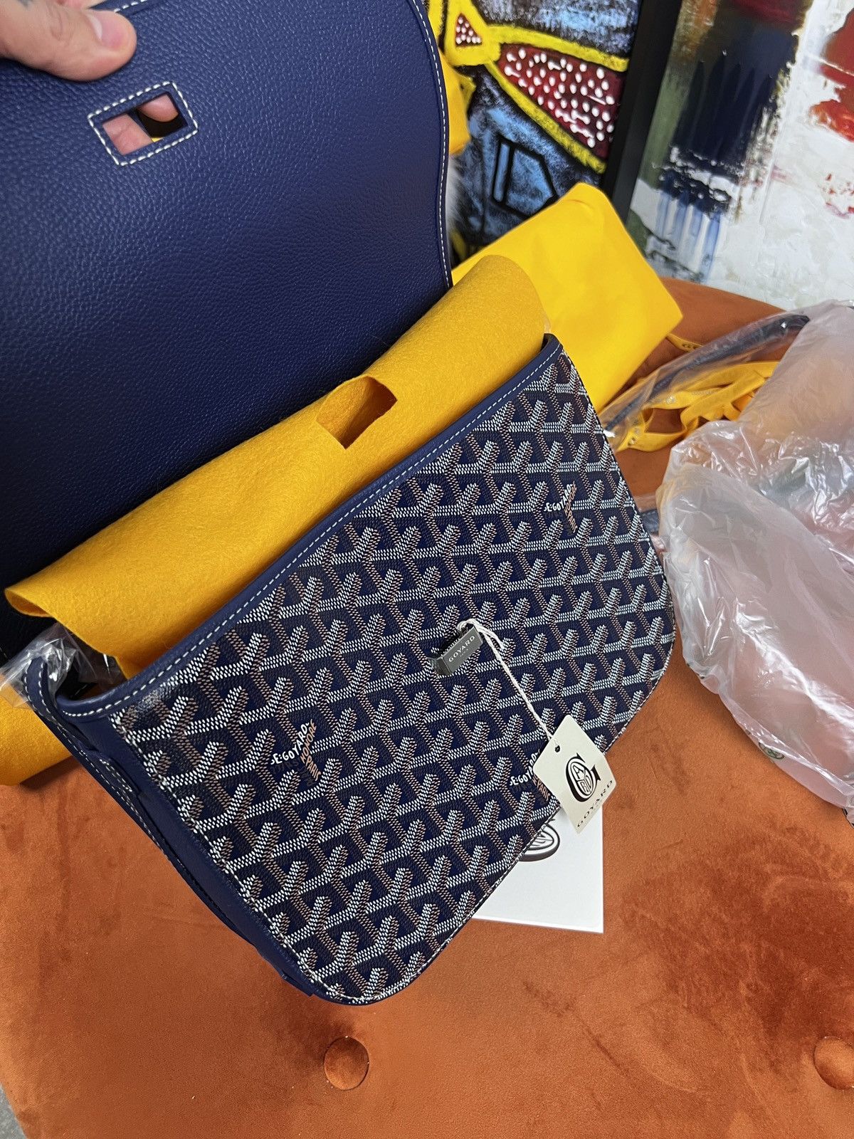 Goyard GOYARD Belvedere MM messenger bag Size ONE SIZE - 13 Thumbnail