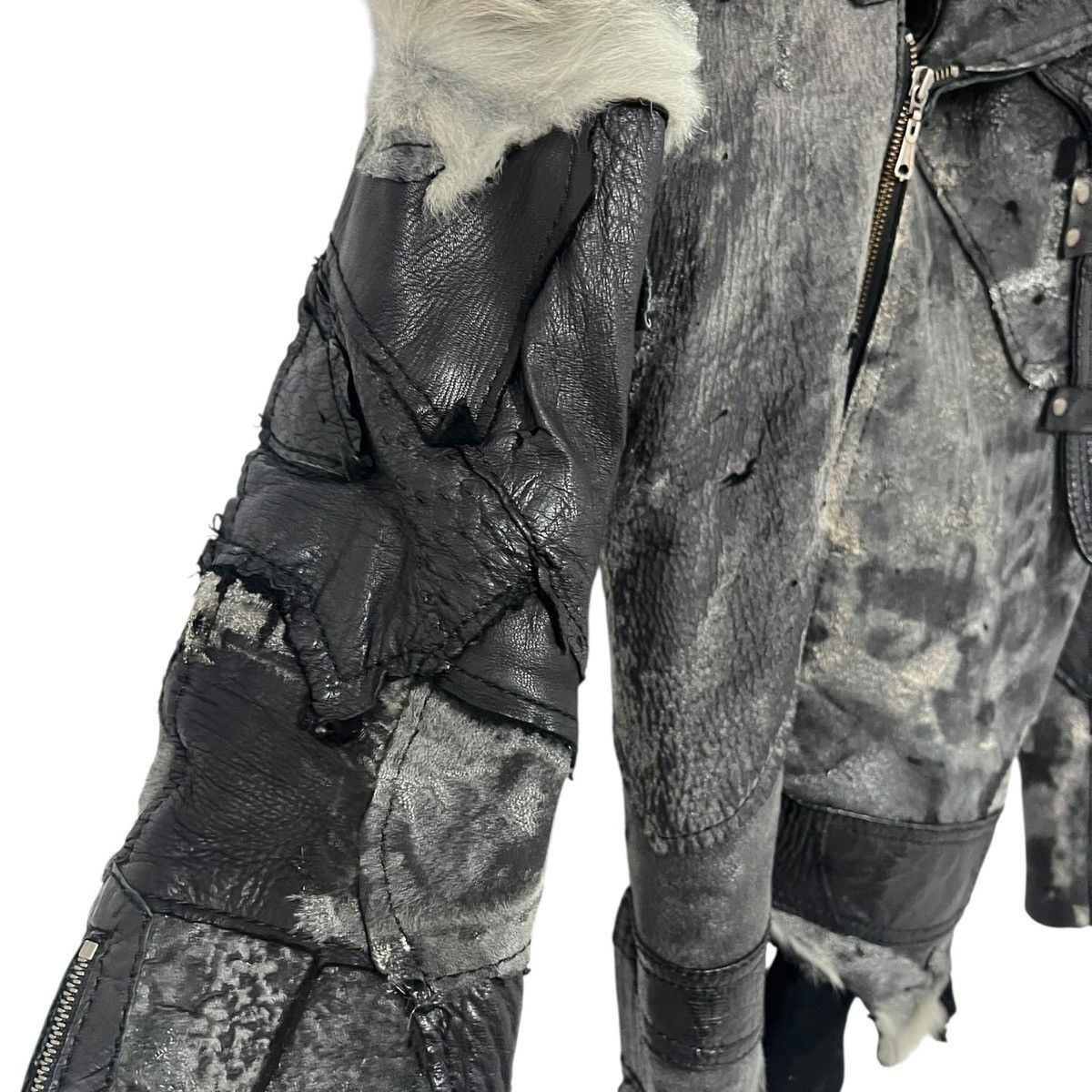 Yasuyuki Ishii Yasuyuki ishii patchwork variant riders jacket Size US M / EU 48-50 / 2 - 5 Thumbnail
