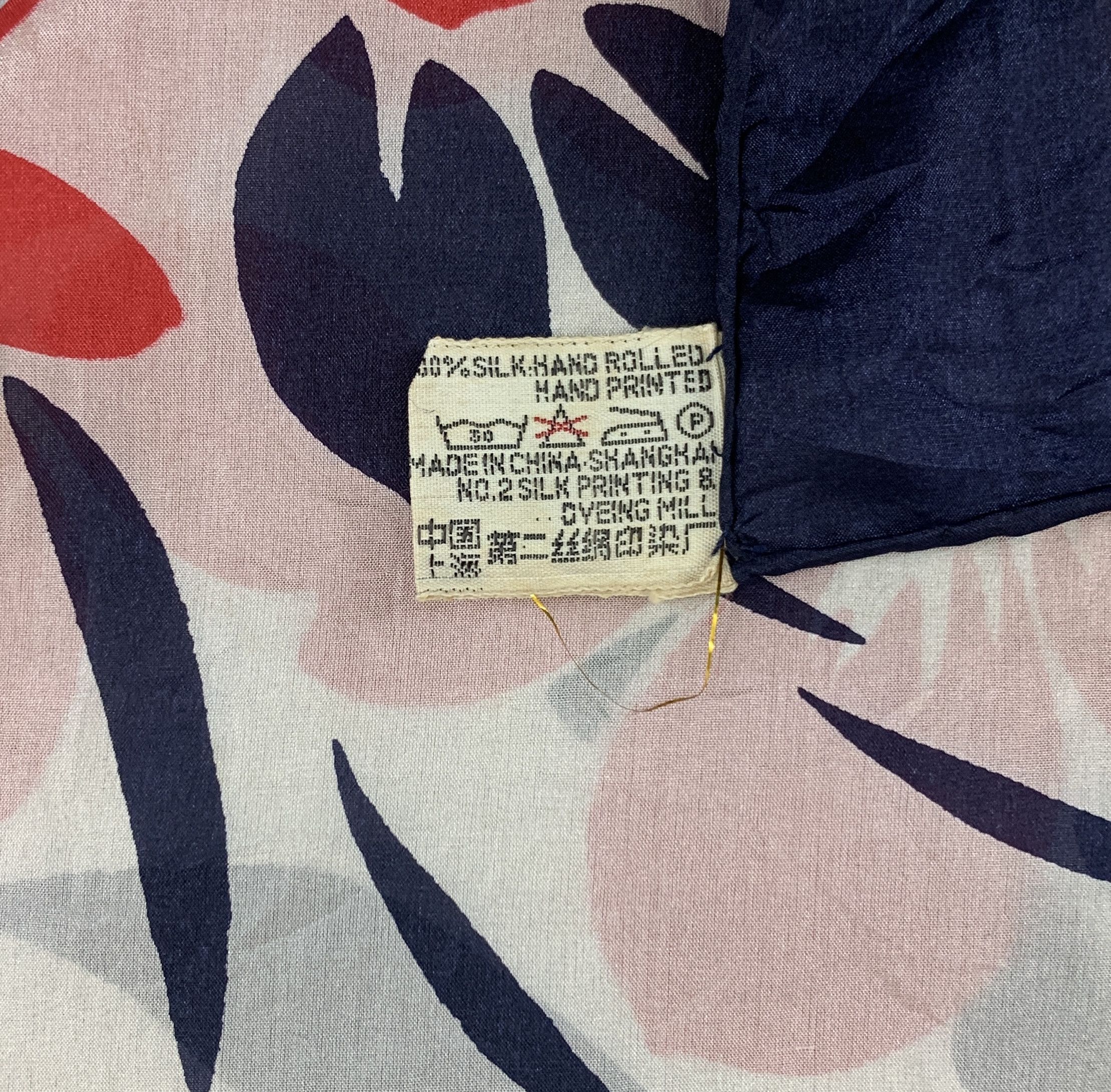 Vintage Golden Camel Silk Scarf Neckwear Shawl - SCA714