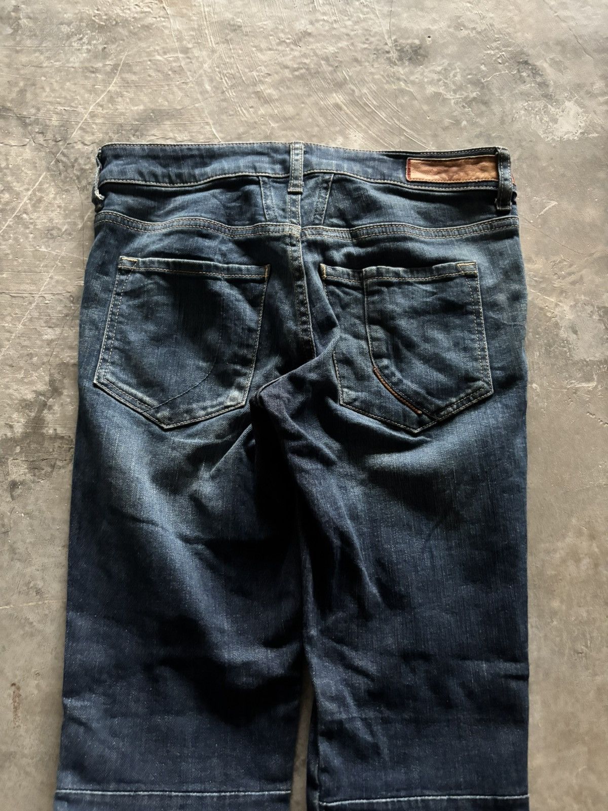 Marithe + Francois Girbaud RARE MFG marithe francois girbaud skinny slim easy foldable Size 29" - 15 Thumbnail