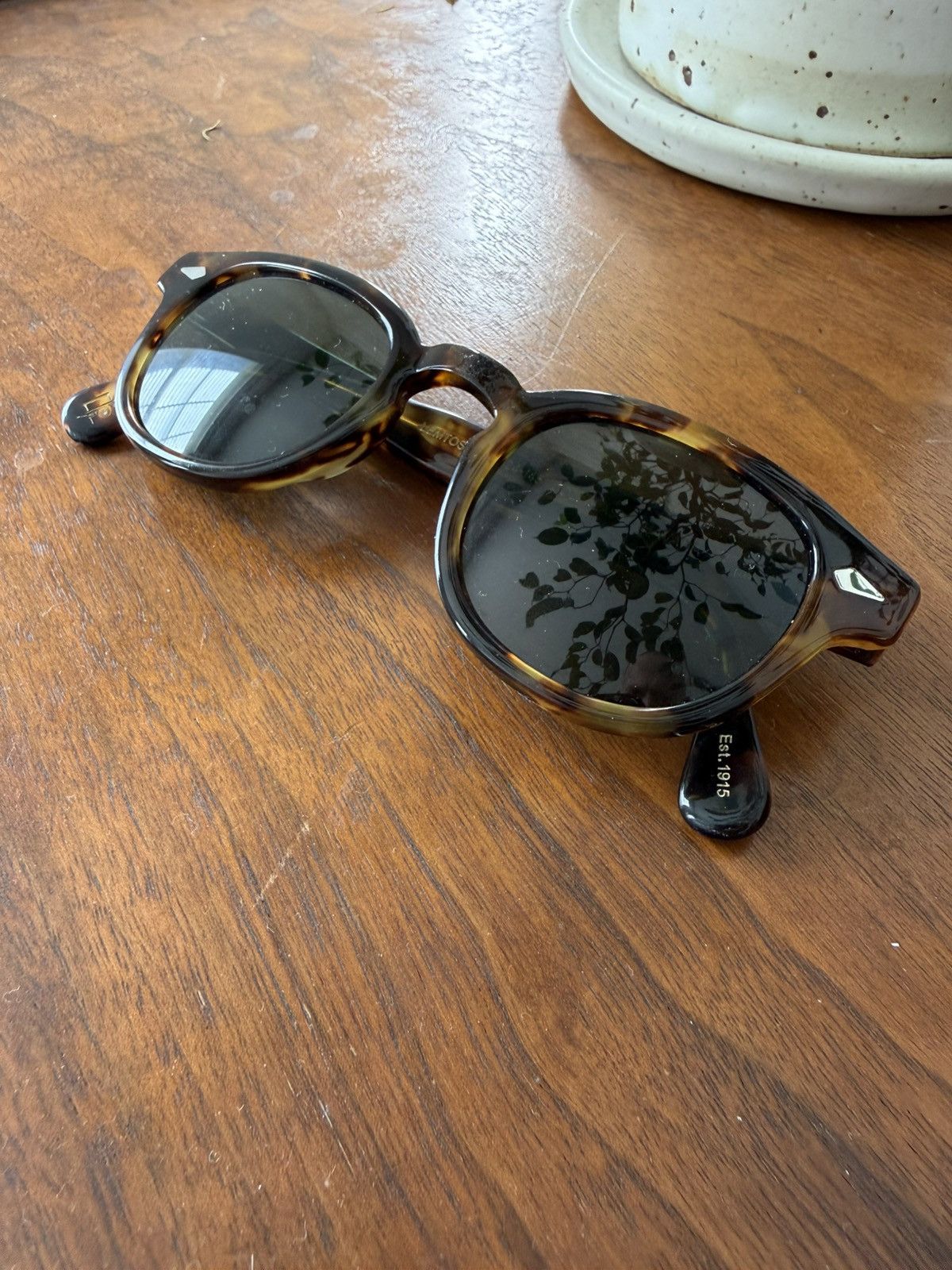 Moscot Lemtosh brown tortoise sunglasses