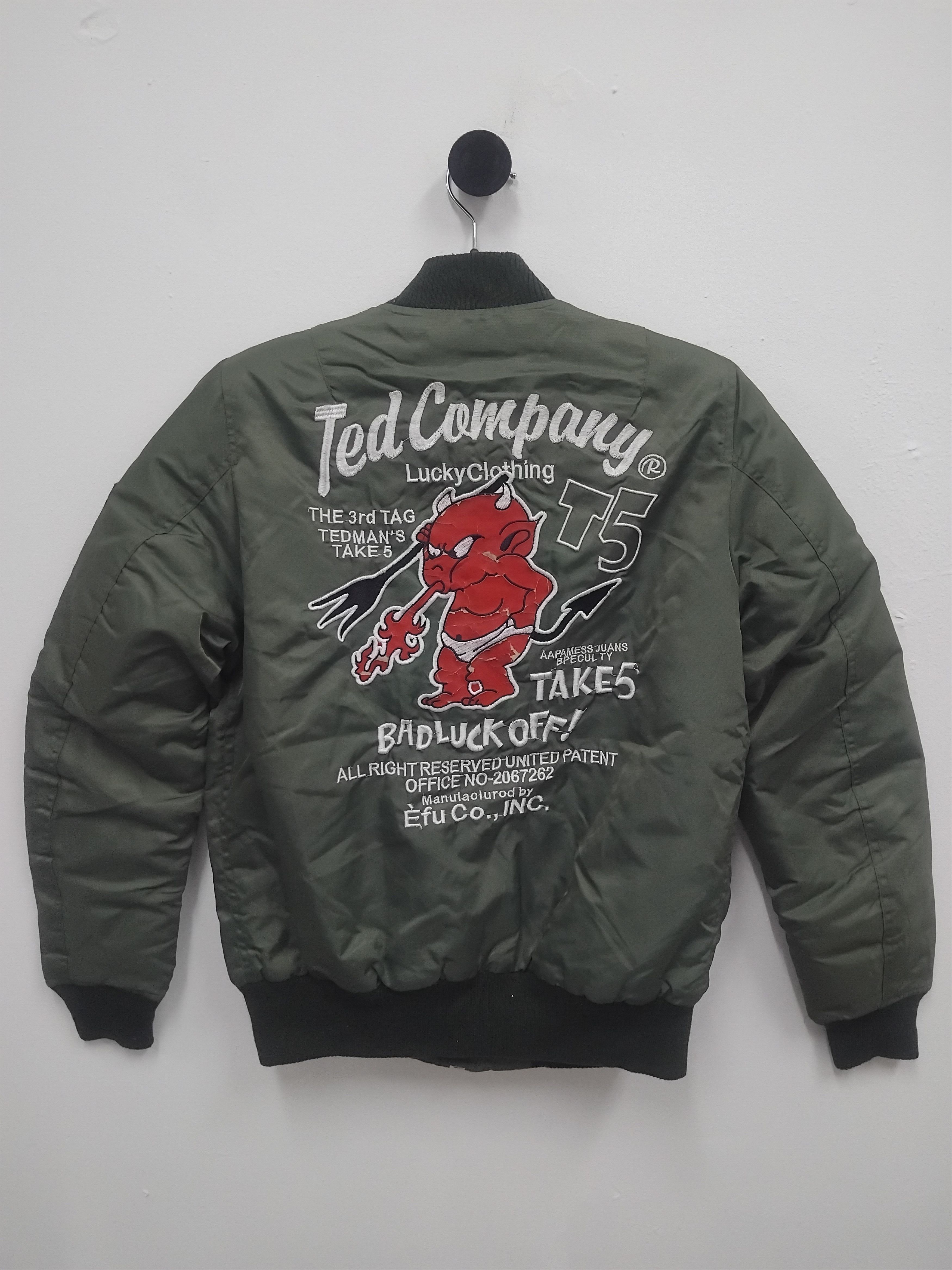 Japanese Brand 💥Tedman company take 5 Green military jacket Size US M / EU 48-50 / 2 - 1 Thumbnail