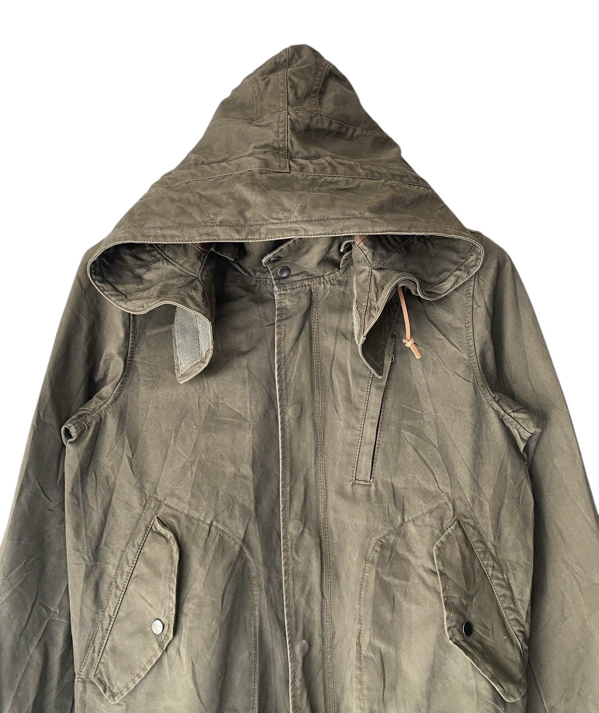 Beams Plus Rare THE BEAMS Double Collar Hoodie Jacket Zipper Size US M / EU 48-50 / 2 - 6 Thumbnail