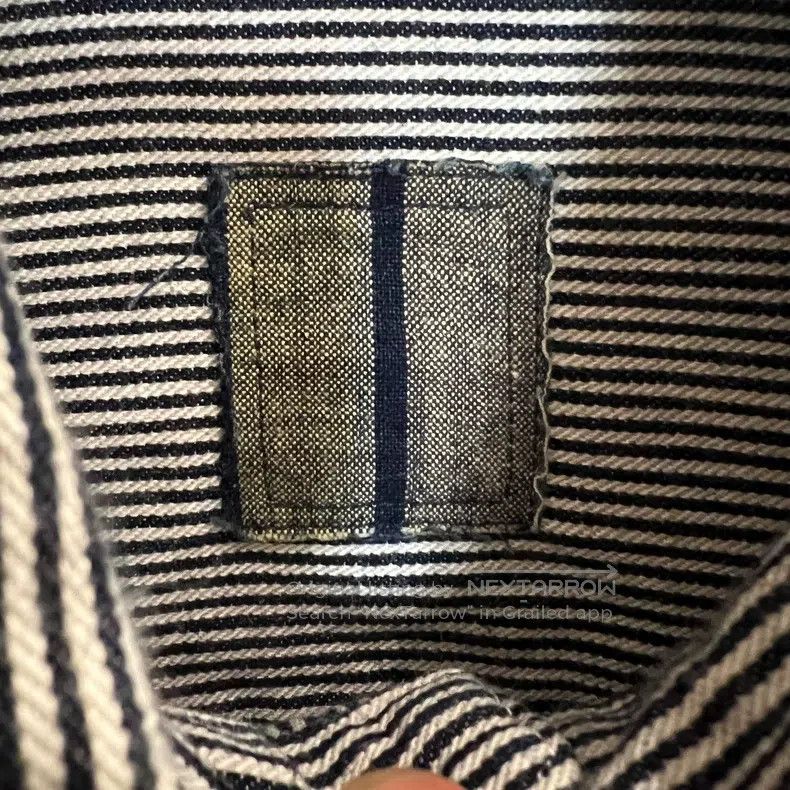 Visvim Visvim 16SS ICT BLACK ELK HICKORY Stripe Shirt Size US S / EU 44-46 / 1 - 3 Thumbnail