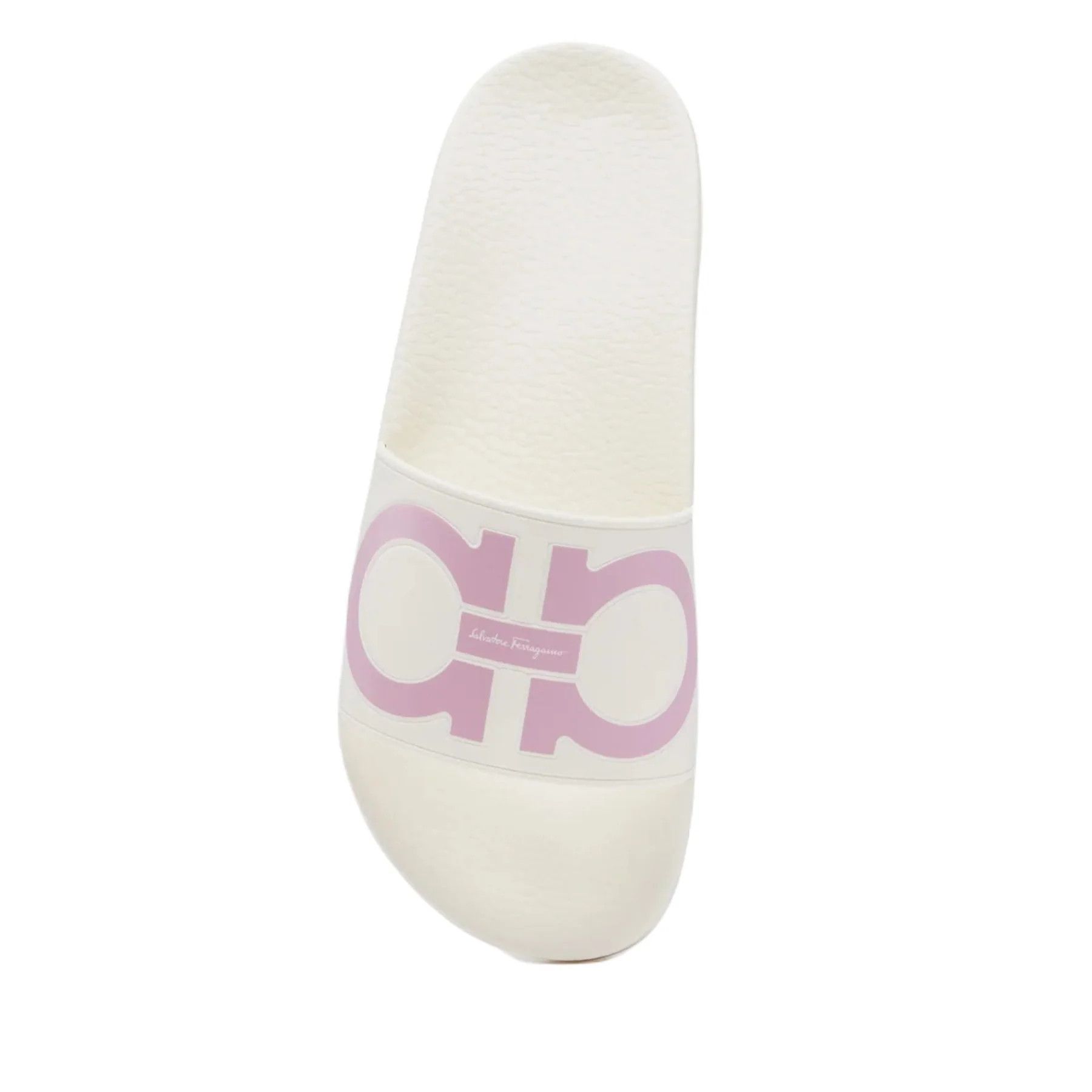 Salvatore Ferragamo o1y0426 Slippers in White/Lilac Size US 5 / IT 35 - 3 Thumbnail