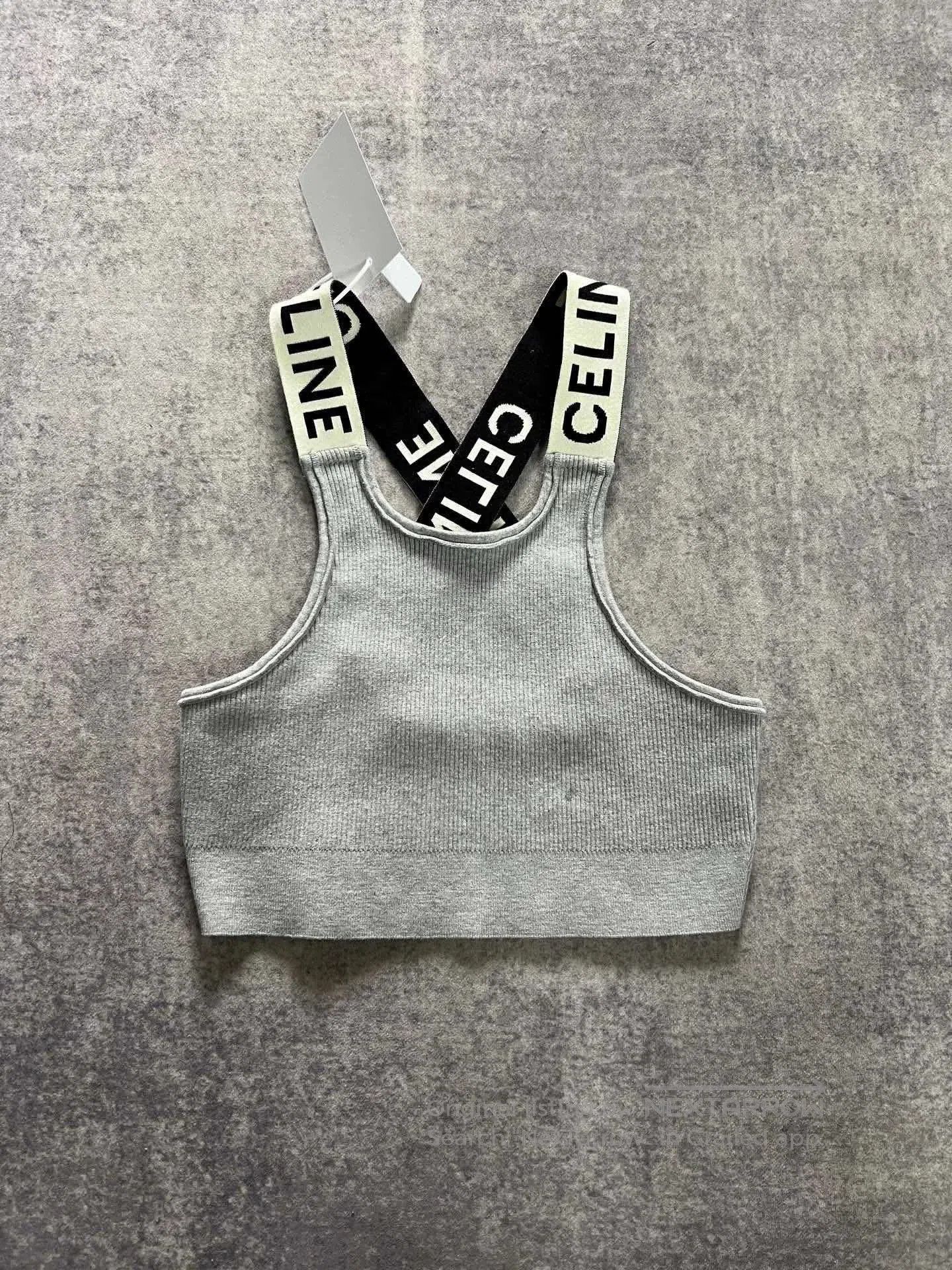 Celine Celine Gray Sports Vest. Size M / US 6-8 / IT 42-44 - 1 Thumbnail