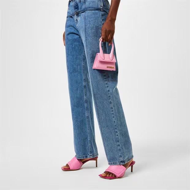 Jacquemus o1g2r1mq1024 Heeled Mules in Pink Size US 9 / IT 39 - 5 Thumbnail