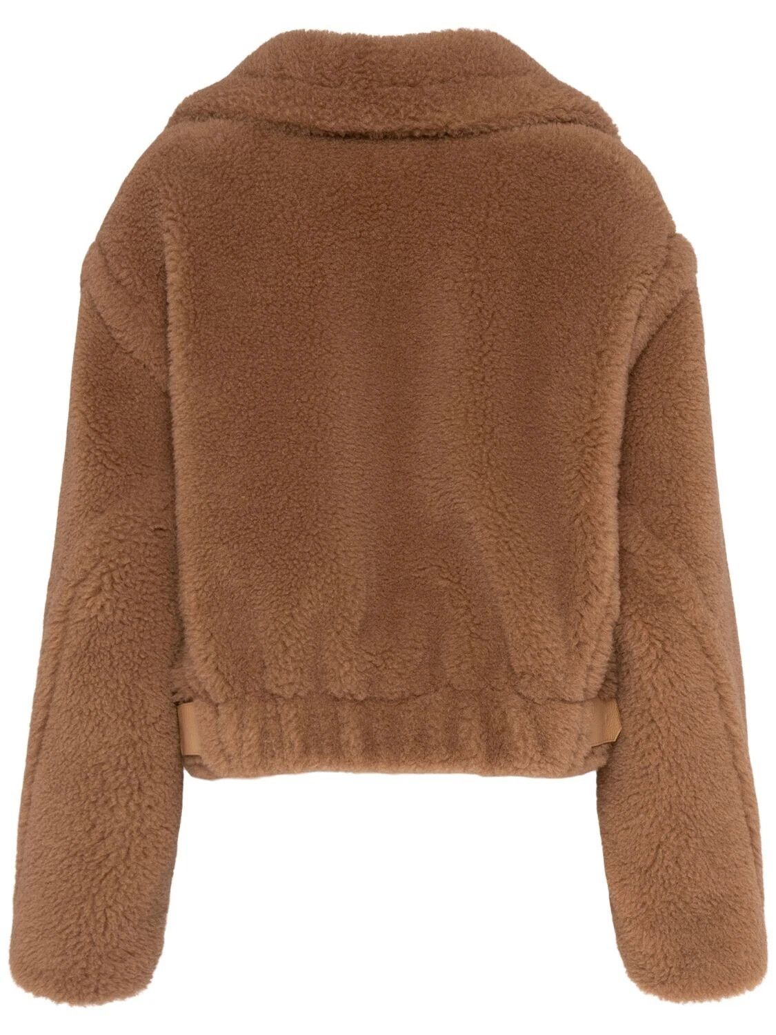 Max Mara MAX MARA Camel Cropped Teddy Bear Icon Coat New & Auth Size XL / US 12-14 / IT 48-50 - 2 Thumbnail