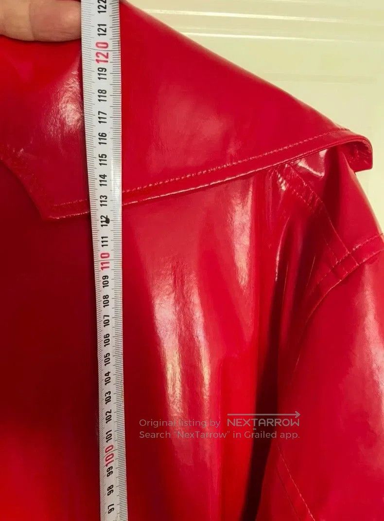 Balenciaga Balenciaga Red patent leather coat Size XS / US 0-2 / IT 36-38 - 5 Thumbnail