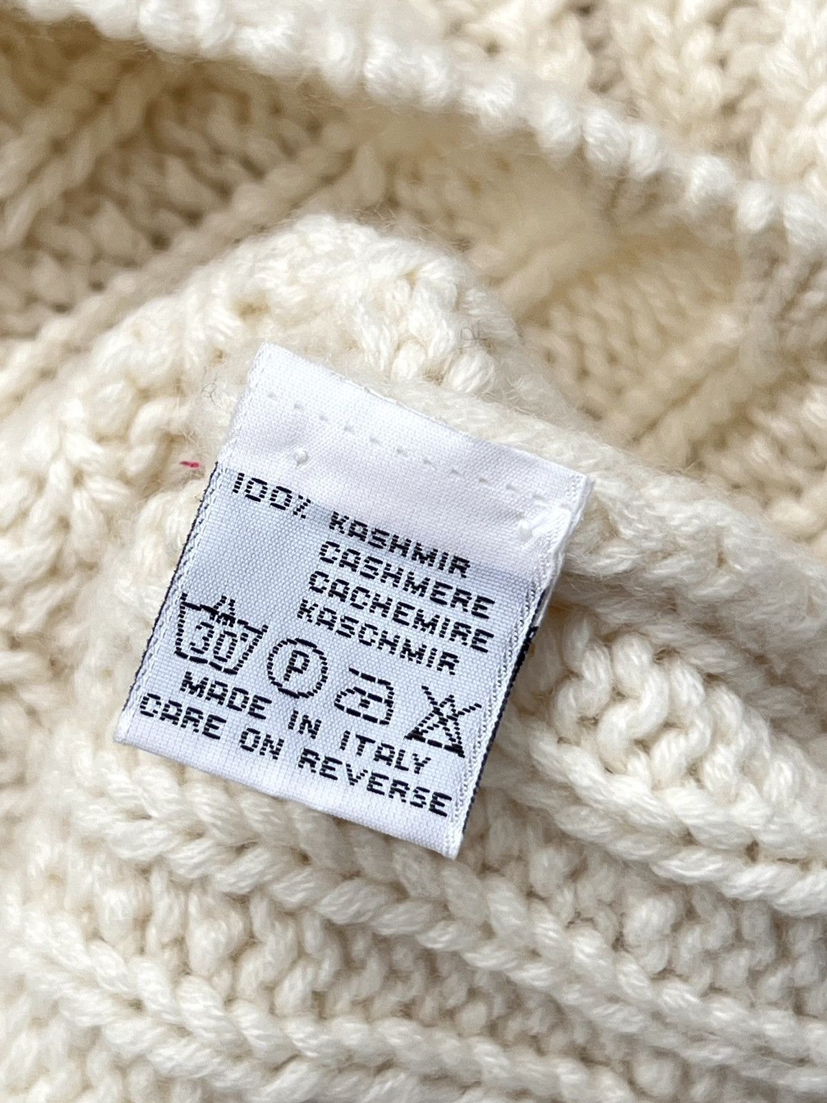 Jil Sander Vintage Jil Sander+ Cashmere Fisherman Knitted Sweater Size S / US 4 / IT 40 - 9 Thumbnail