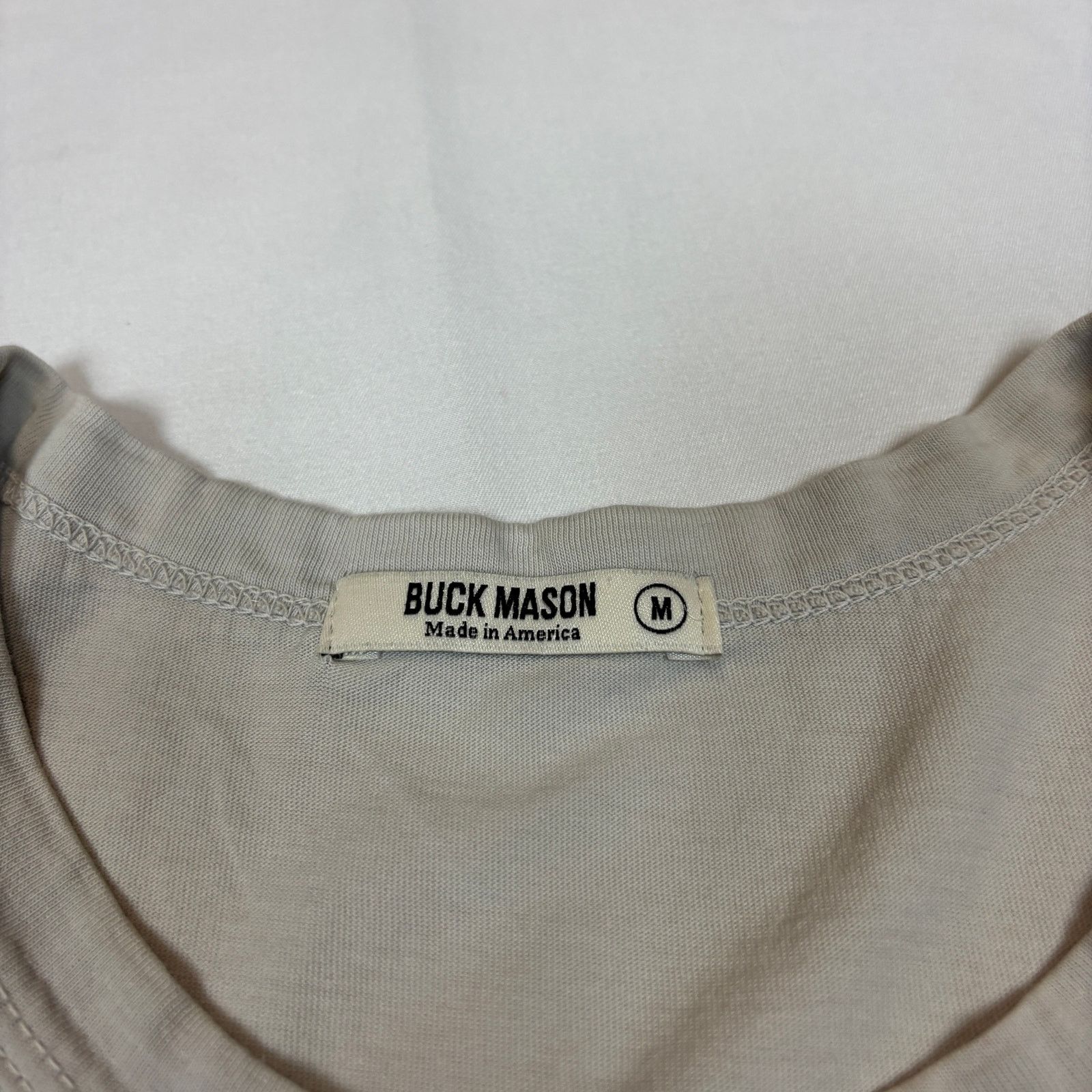 Buck Mason Buck Mason Curved Hem Slub Cotton Short Sleeve Shirt Men's M Size US M / EU 48-50 / 2 - 6 Thumbnail