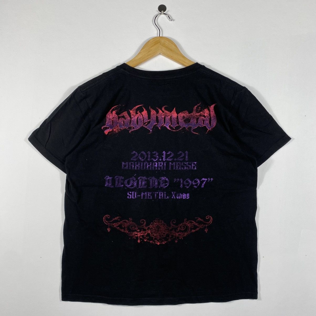 Japanese Band BABYMETAL Legend 1997 Su-Metal Xmas Tour Tee