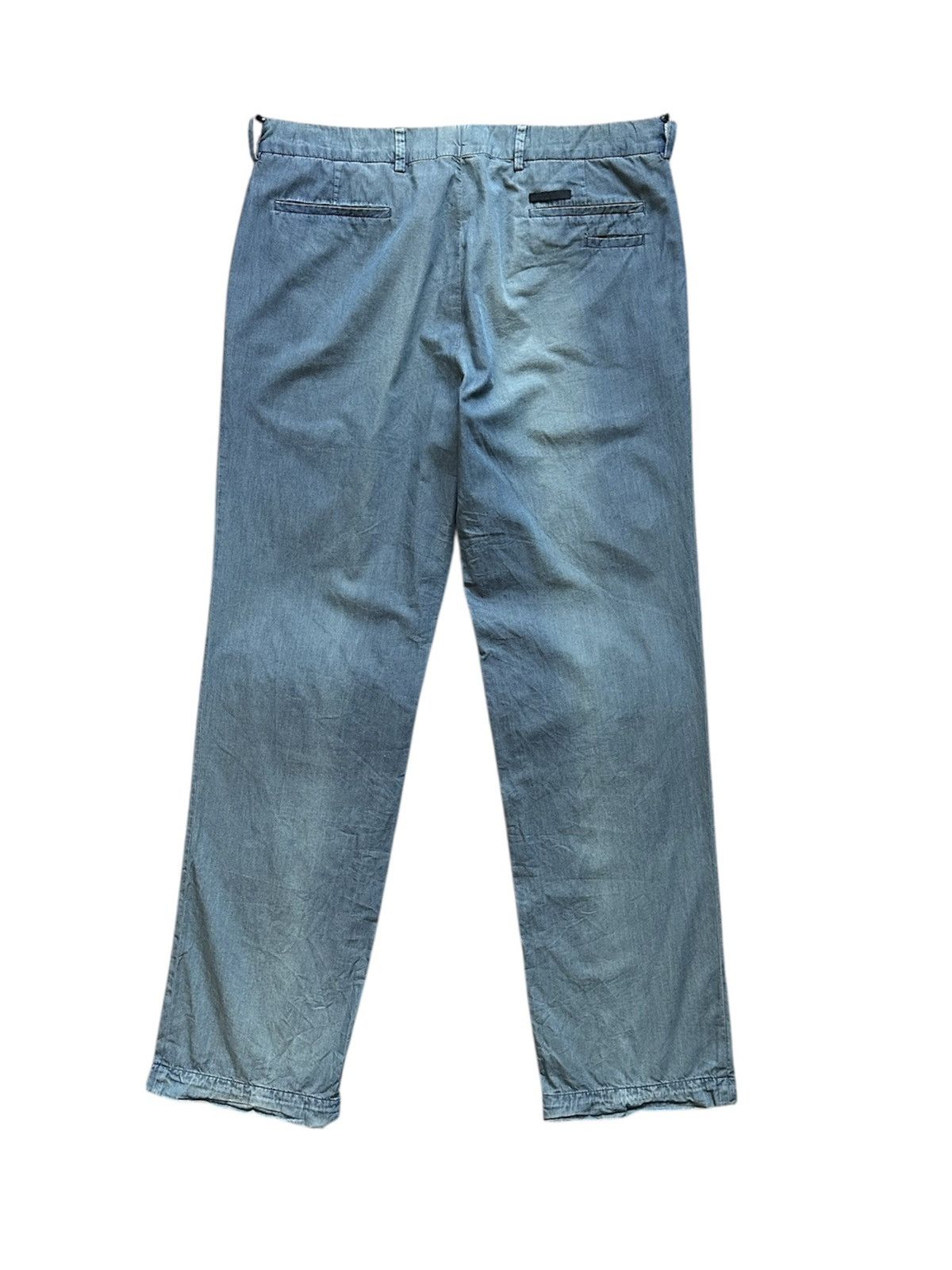 Prada Prada vintage 2000's indigo blue faded pants Size US 34 / EU 50 - 2 Thumbnail