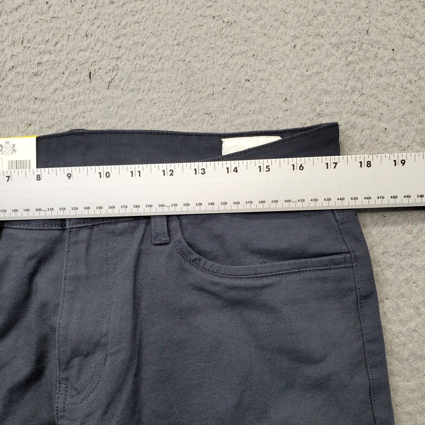 English Laundry English Laundry Pants Mens 32x30 Slim Straight Navy 5 Pocket Chino Stretch Casual Mens Size 32 Blue Size US 32 / EU 48 - 6 Thumbnail