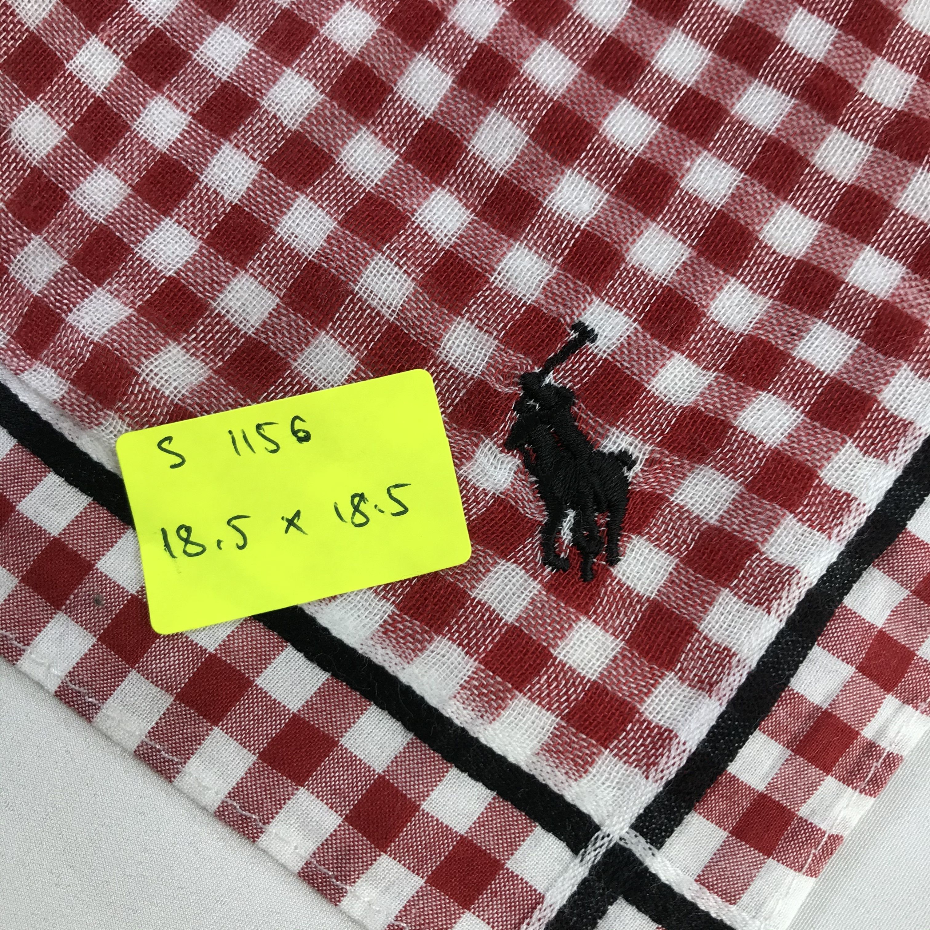 Polo Ralph Lauren × Vintage Polo Ralph Lauren Bandana / Handkerchief /Neckerchief -S1156 Size ONE SIZE - 5 Thumbnail