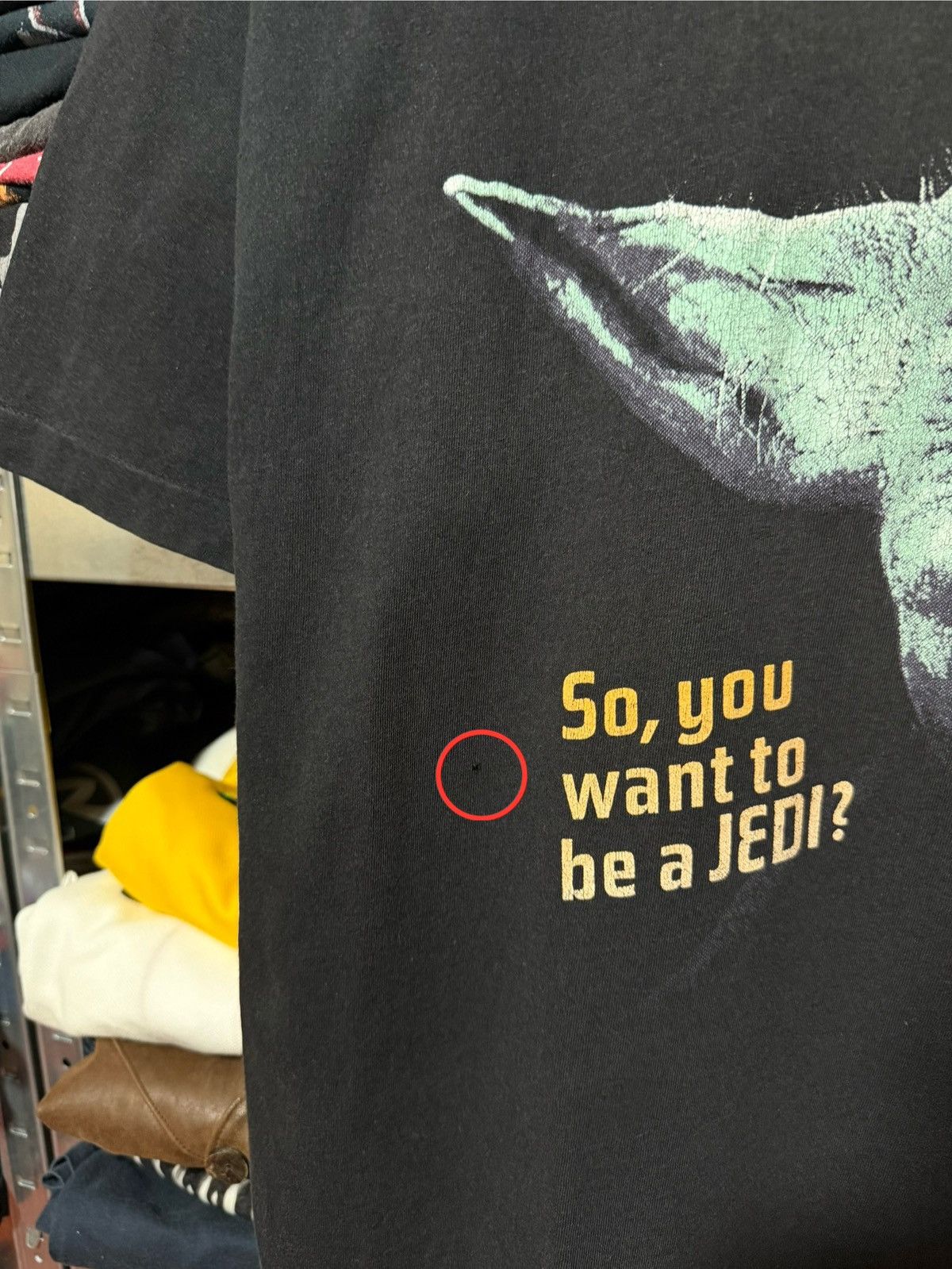 Star Wars Vintage 1996 Yoda So You Want To Be A Jedi Star Wars T-shirt Size US XL / EU 56 / 4 - 7 Thumbnail