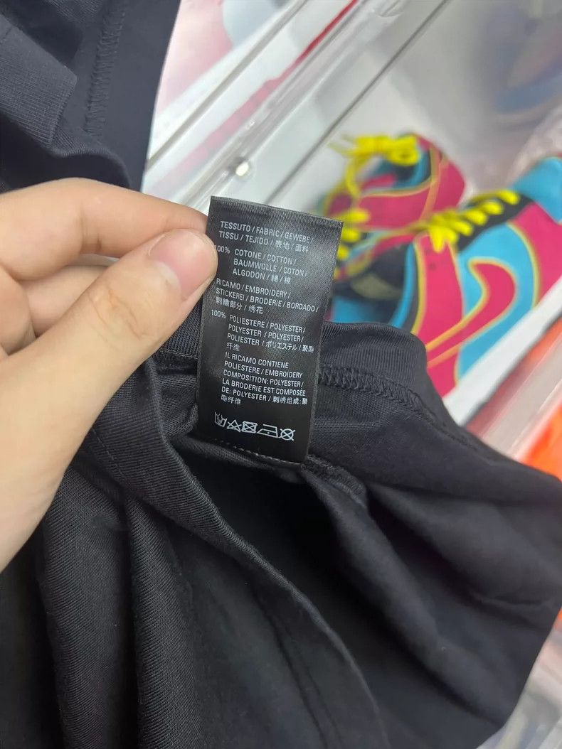 Balenciaga Balenciaga Dissolve smiley face short sleeve black Size US S / EU 44-46 / 1 - 7 Thumbnail