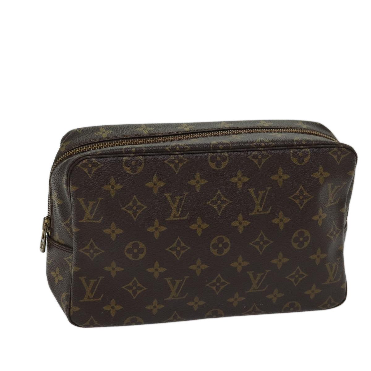Louis Vuitton Trousse Toilette 28 Brown Canvas Clutch Bag (Pre-Owned) Size ONE SIZE - 1 Thumbnail