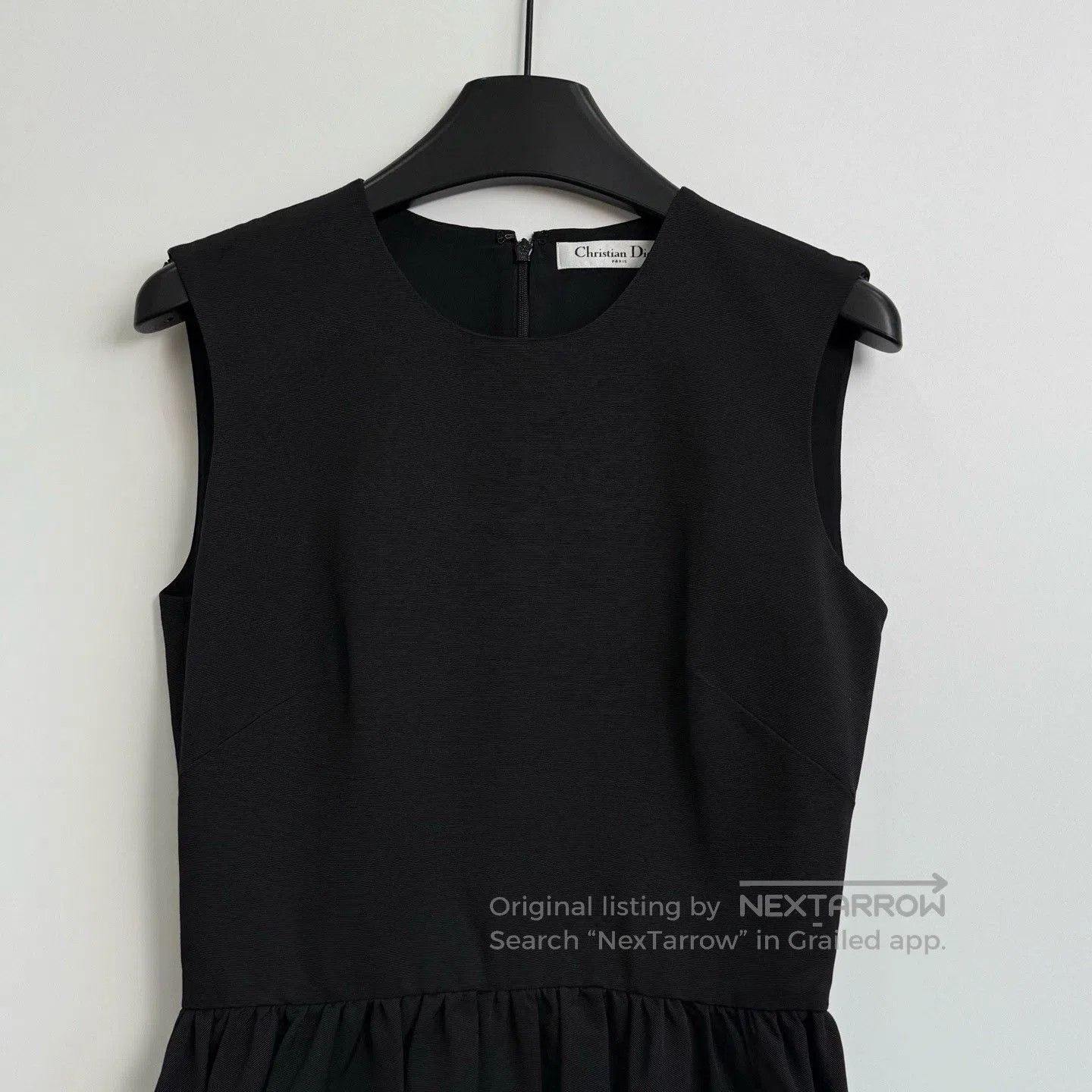 Dior Dior Black Sleeveless Dress Size 36. Size XS / US 0-2 / IT 36-38 - 2 Thumbnail