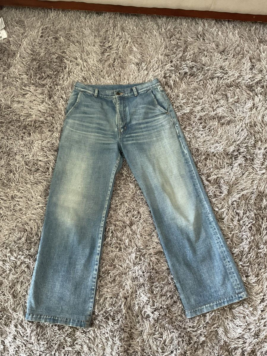 Saint Laurent Paris Saint laurent straight baggy denim Size US 30 / EU 46 - 1 Thumbnail