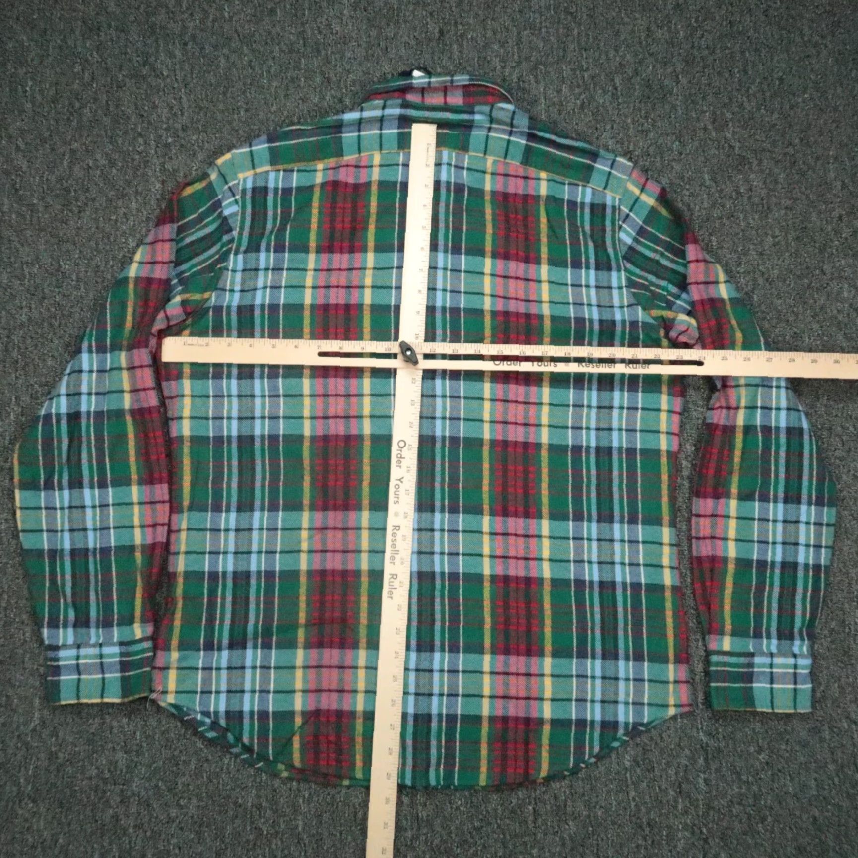 Polo Ralph Lauren Polo Ralph Lauren Shirt Men Large Green Plaid Classic Flannel Button Up NWT Size US L / EU 52-54 / 3 - 5 Thumbnail
