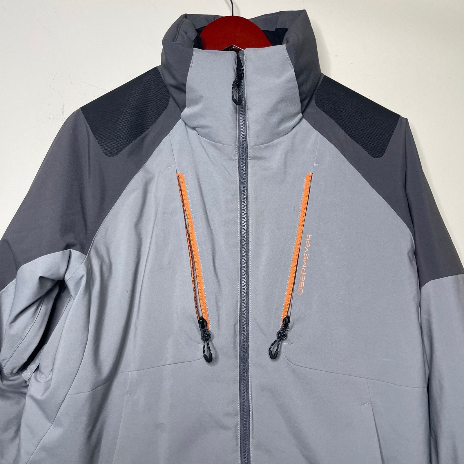 Obermeyer OBERMEYER Men's Foundation Grey NO HOOD ski winter Jacket S Size US S / EU 44-46 / 1 - 15 Thumbnail